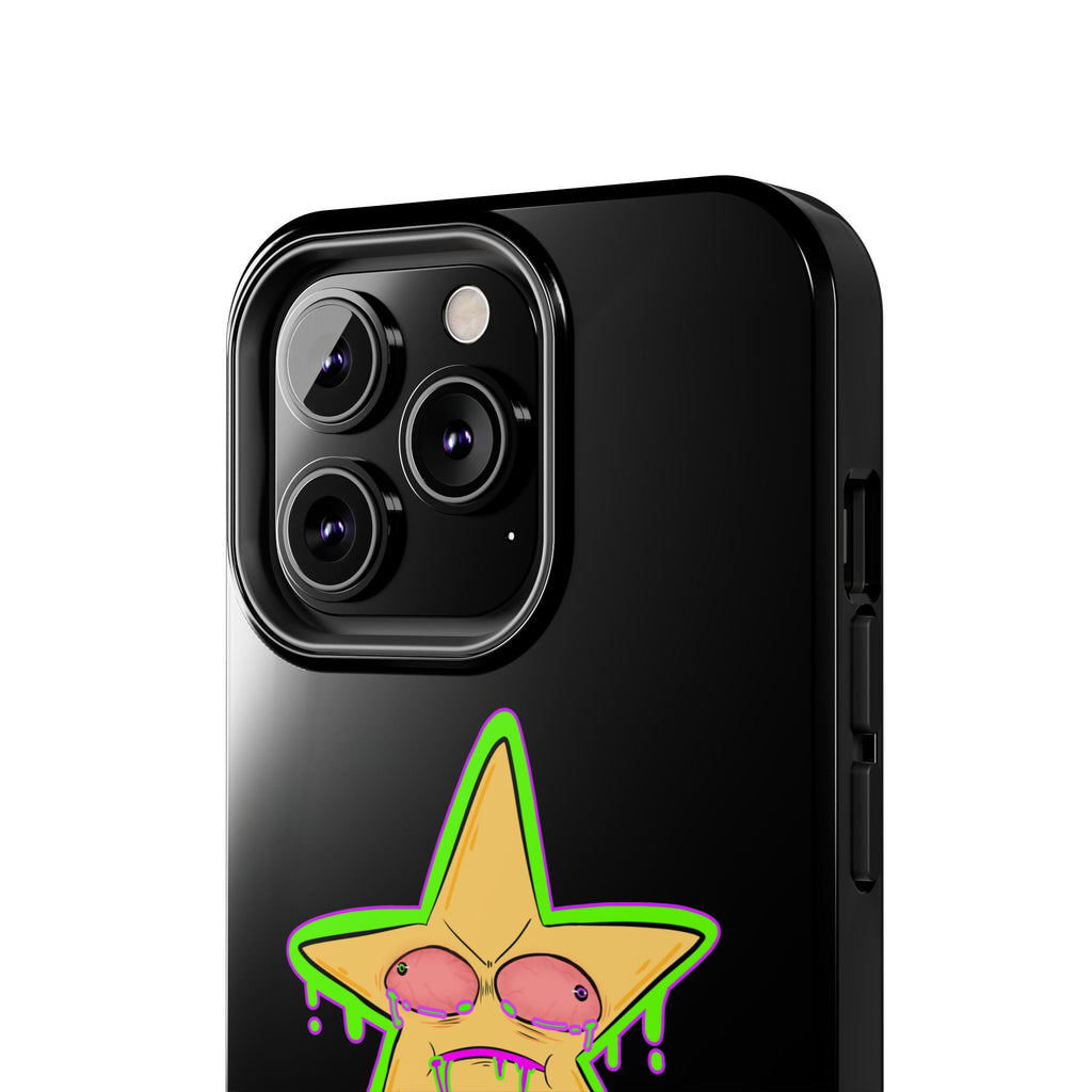 Benny The Star & CLUXX Phone Case,  Black Graphic Phone Case.
