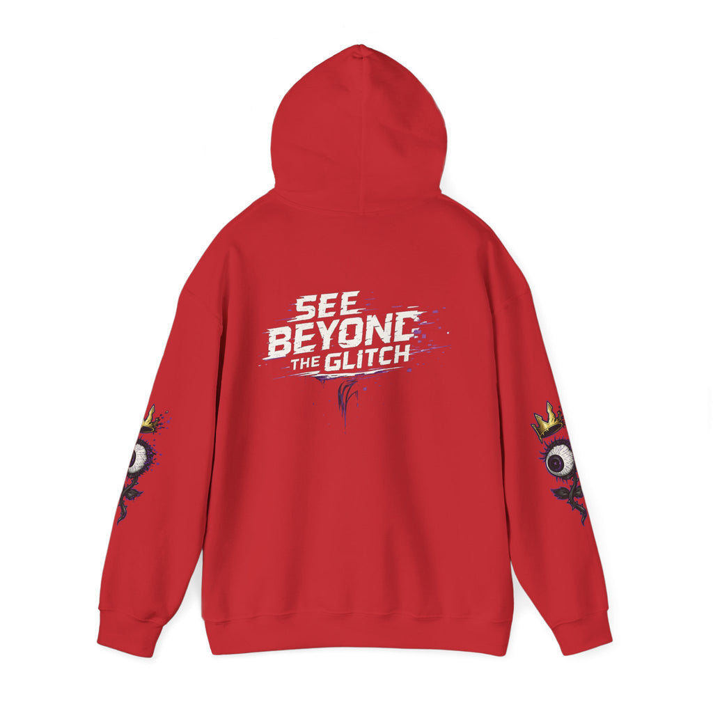 CL LUXX See Beyond The Glitch Graphic Streetwear Hoodie