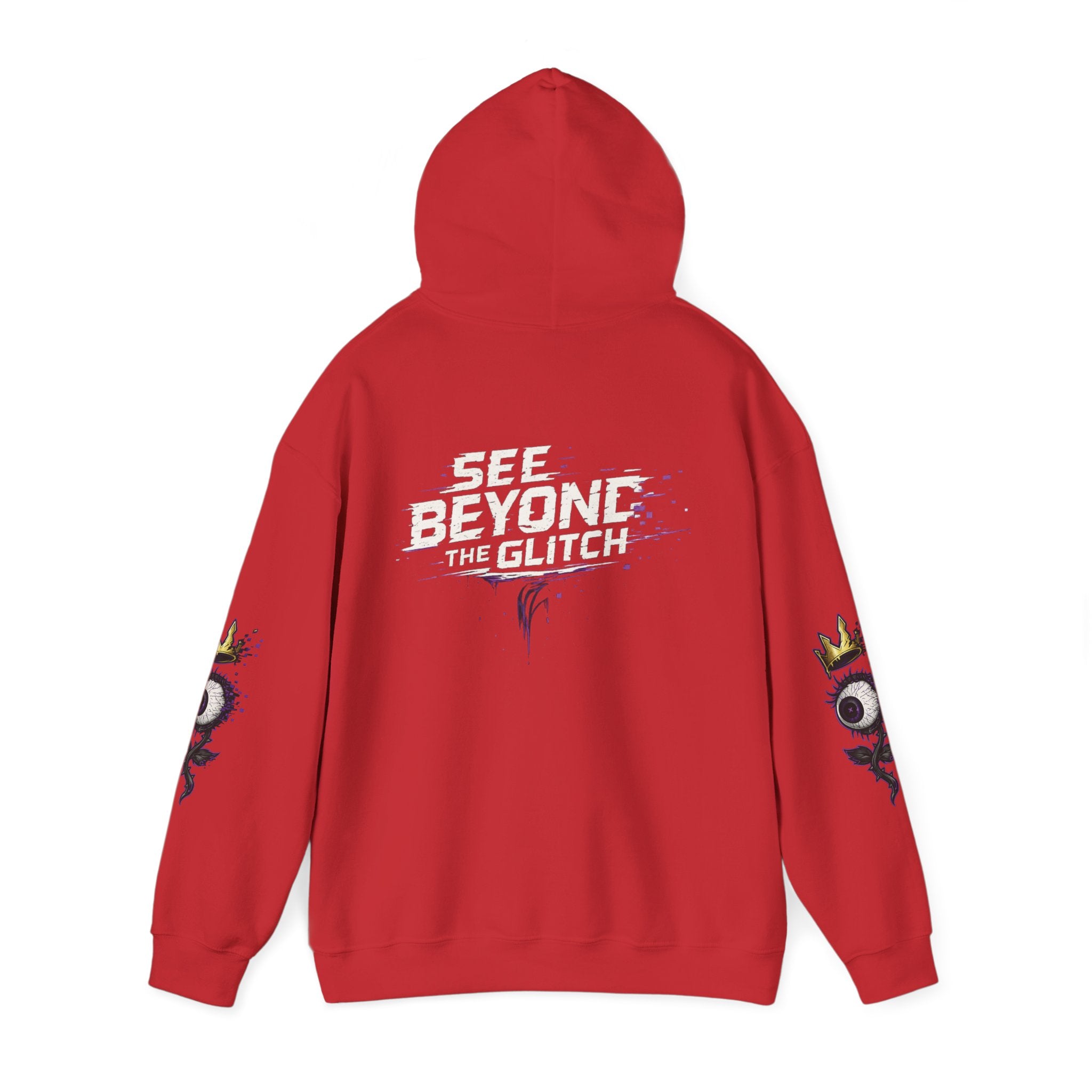 CL LUXX See Beyond The Glitch Graphic Streetwear Hoodie