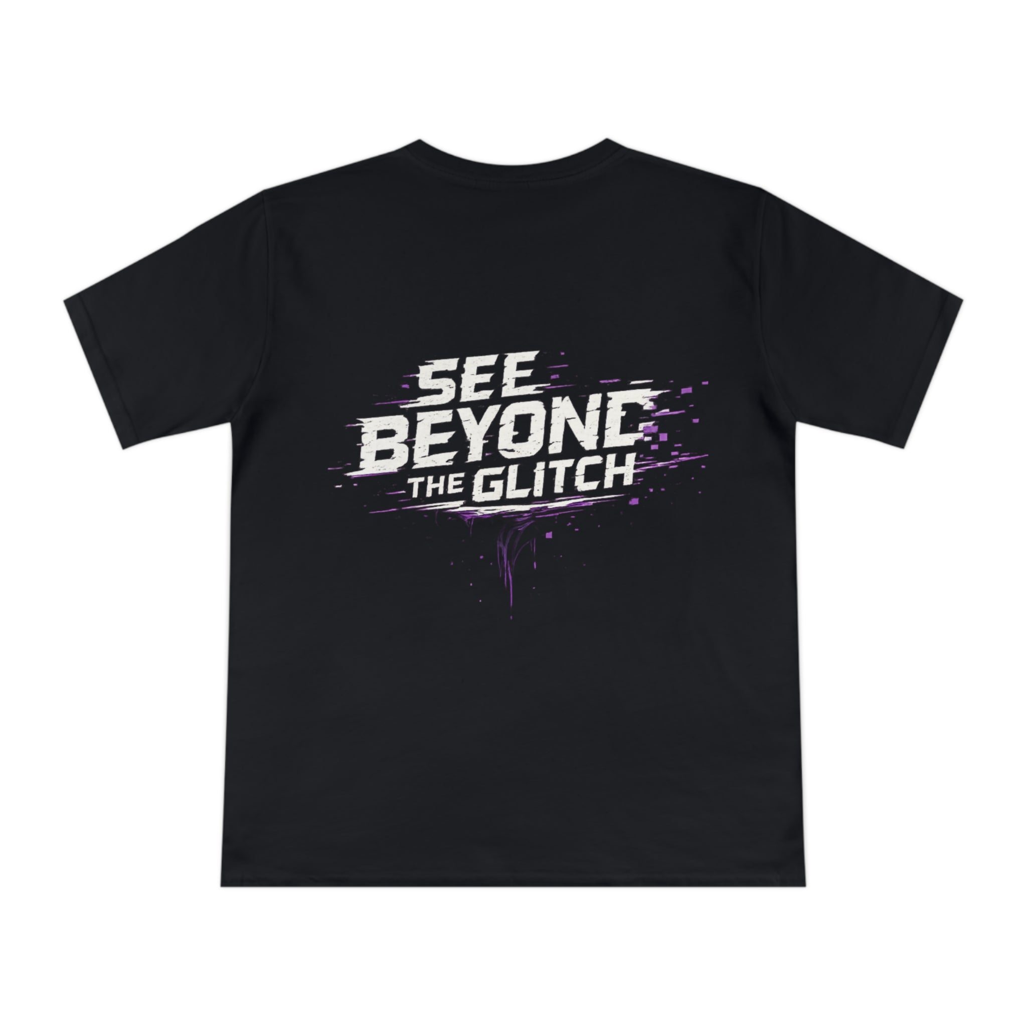 See Beyond The Glitch | Organic Cotton Tee 👁️👑⚡