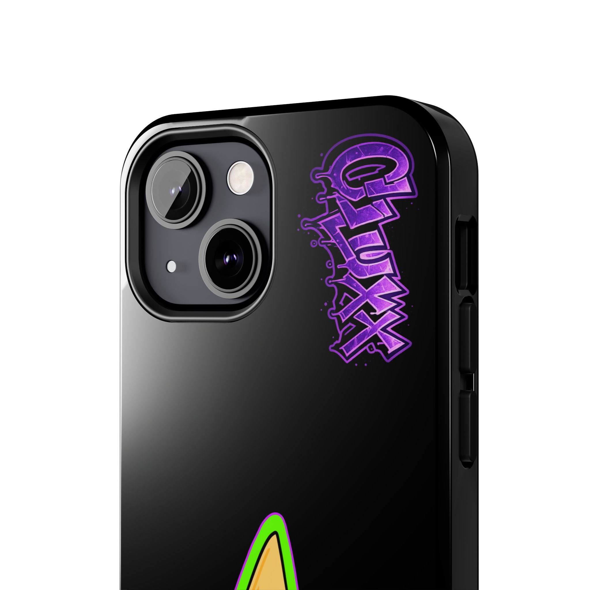 Benny The Star & CLUXX Phone Case,  Black Graphic Phone Case.
