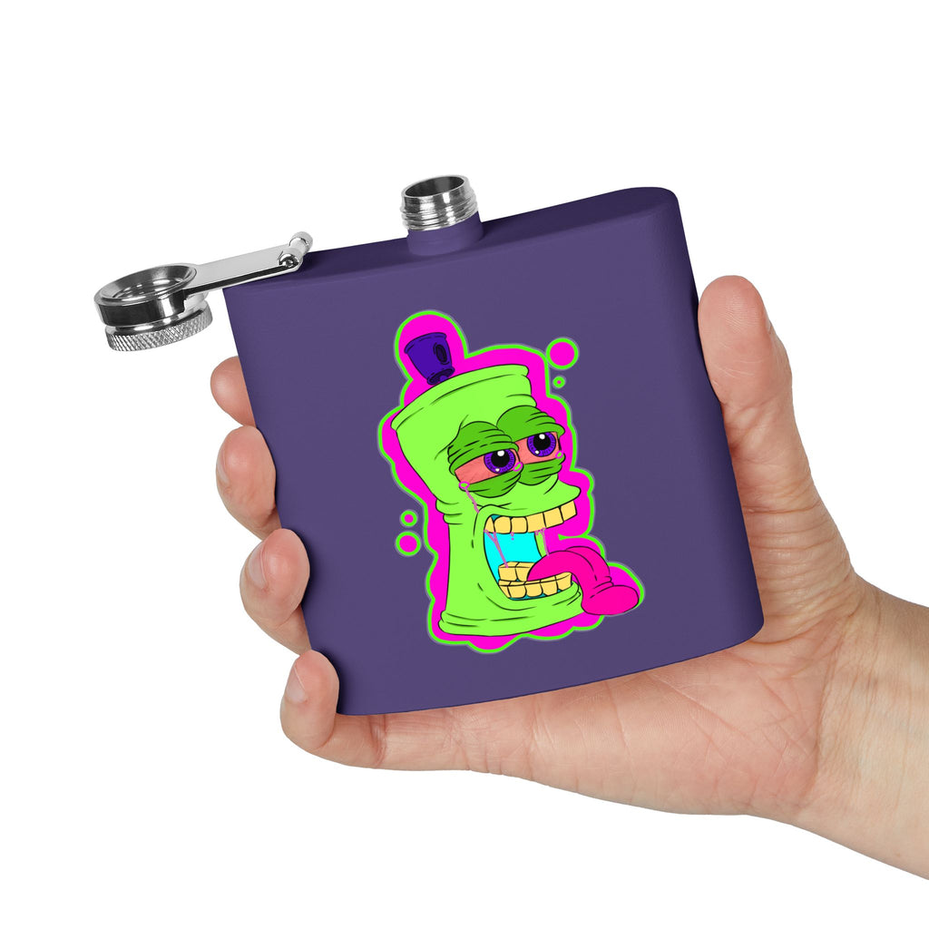 Stainless Steel Flask, 6oz