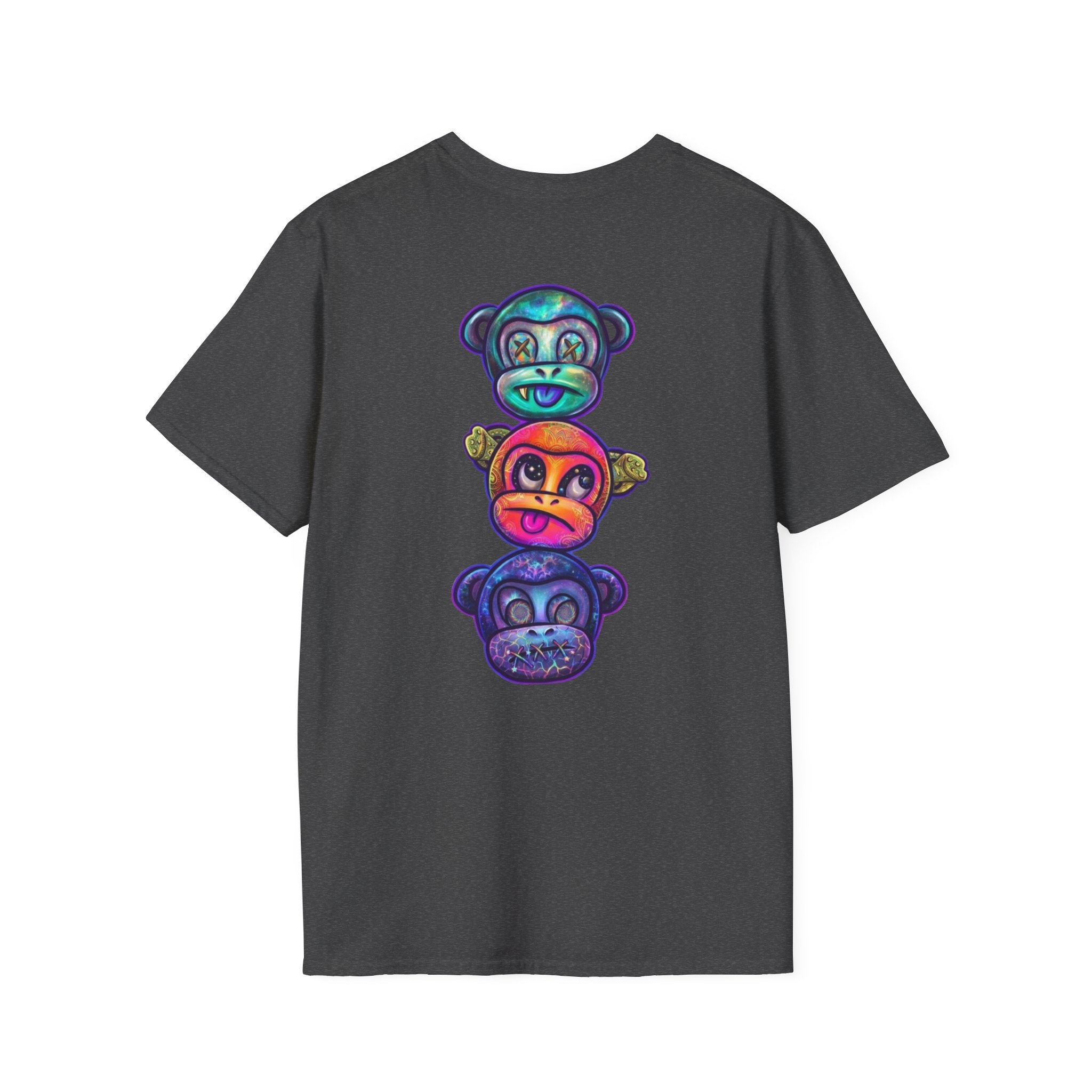 No Evil Graphic Tee – Burning Rose Streetwear T-Shirt