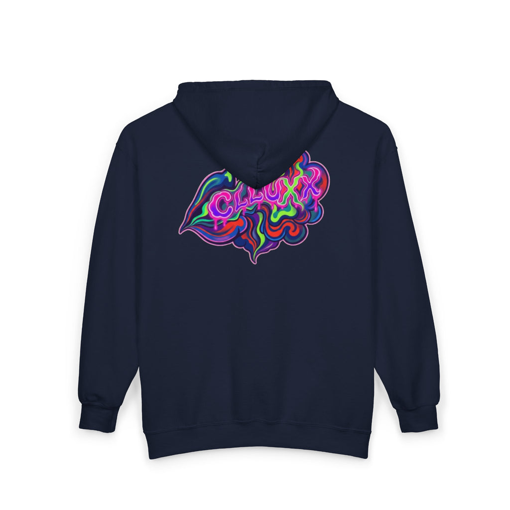 Split Heart Zip Hoodie – CL LUXX Graphic Streetwear