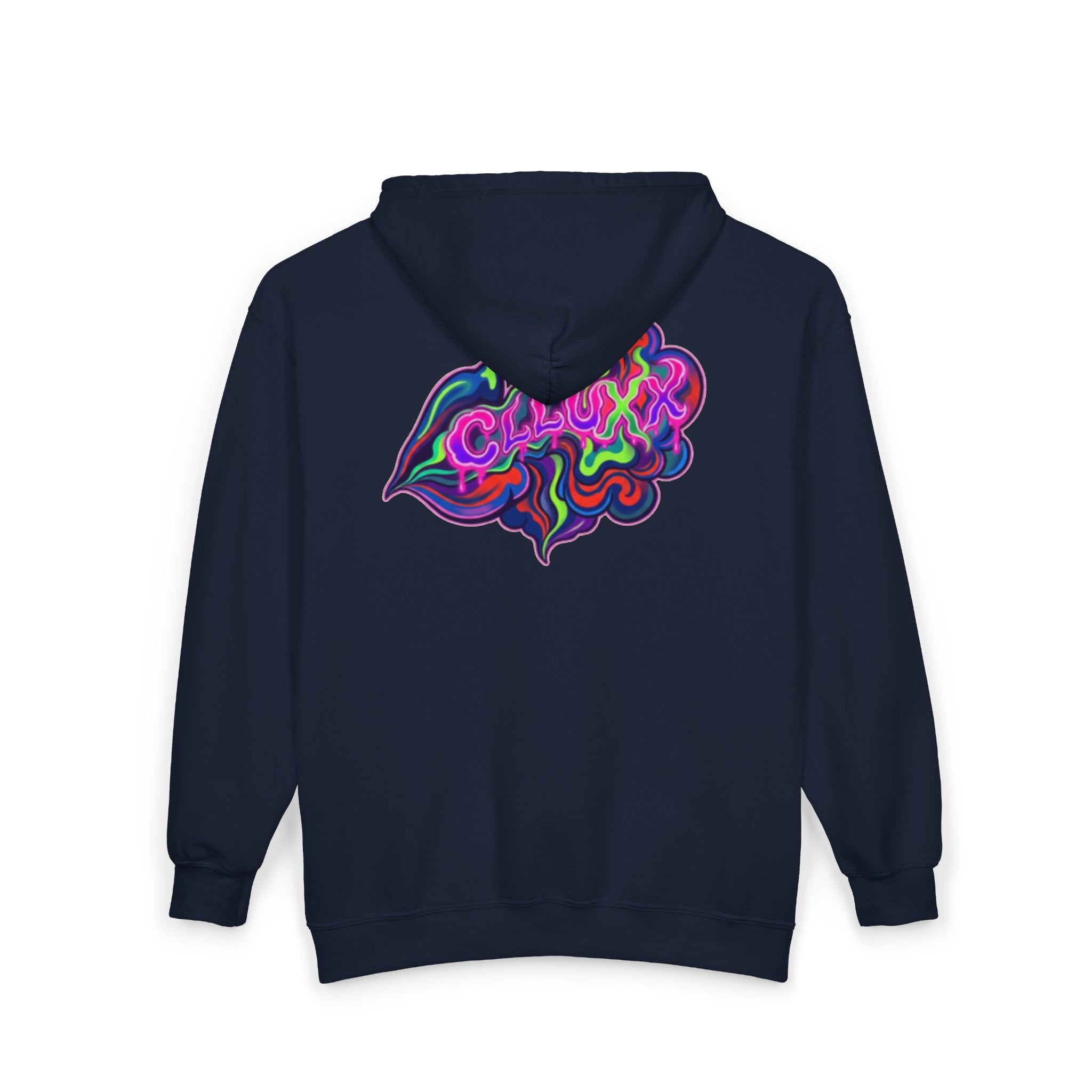 Split Heart Zip Hoodie – CL LUXX Graphic Streetwear