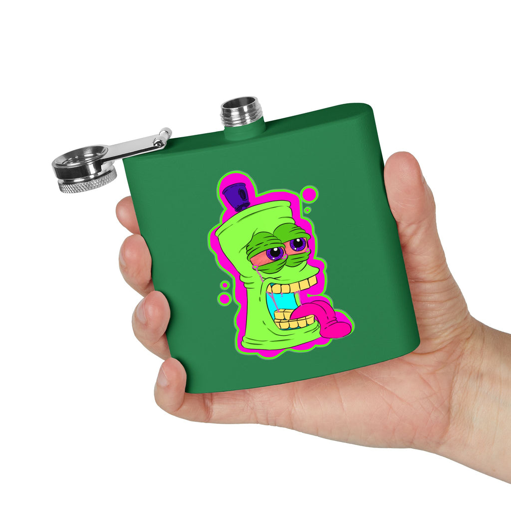 Stainless Steel Flask, 6oz