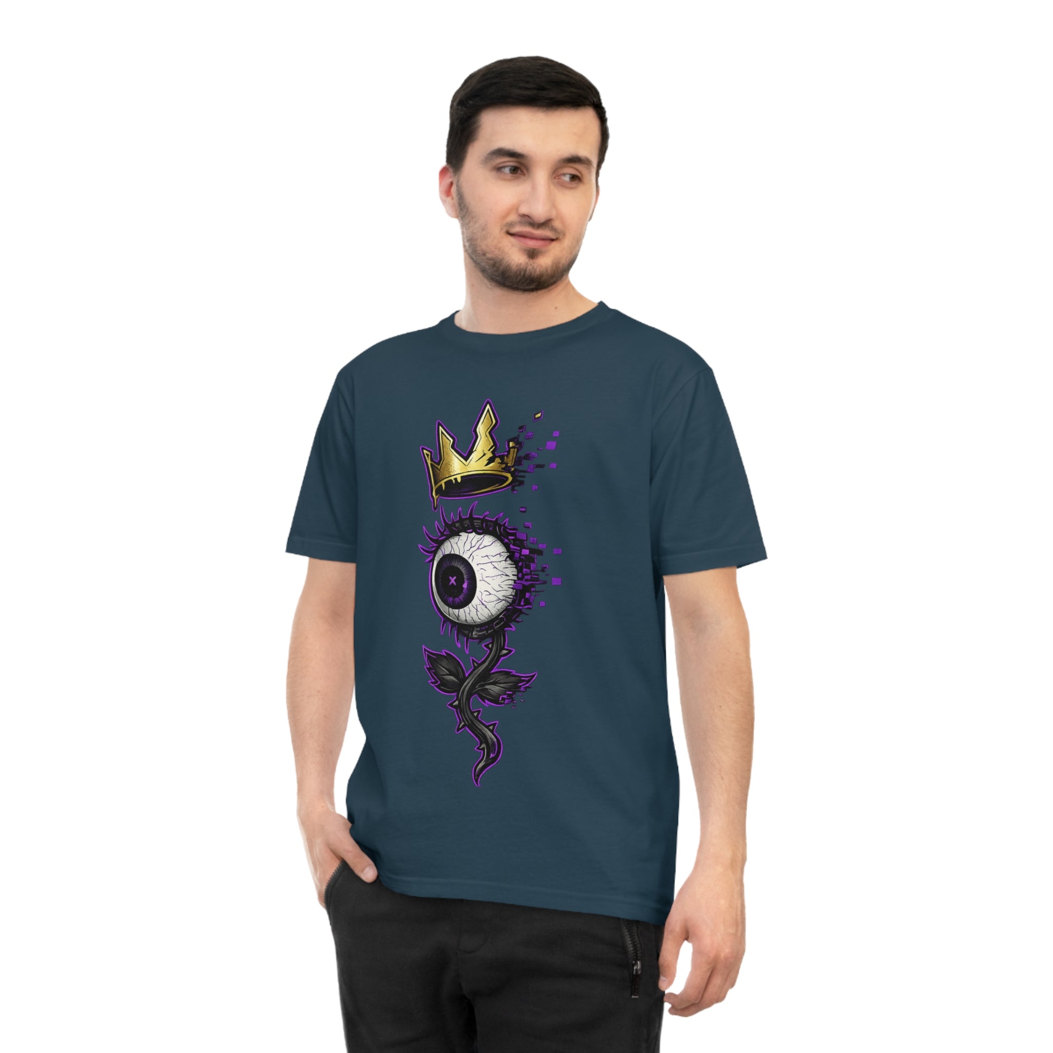 See Beyond The Glitch | Organic Cotton Tee 👁️👑⚡
