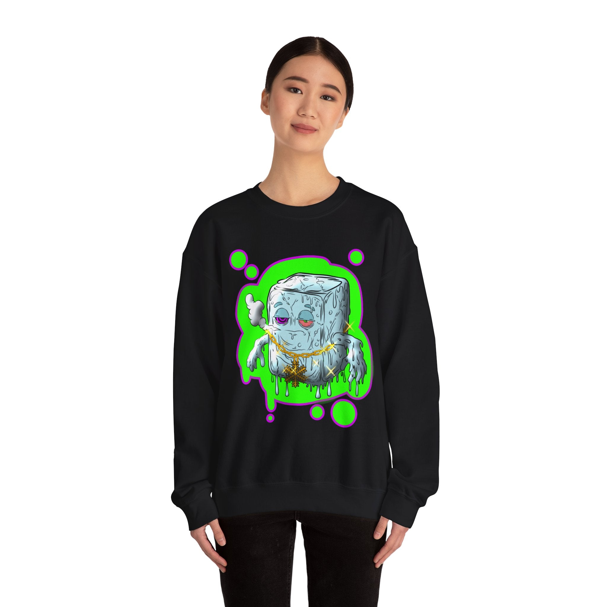 Zero Crewneck | Frozen Composure Design