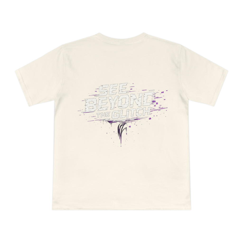 See Beyond The Glitch | Organic Cotton Tee 👁️👑⚡