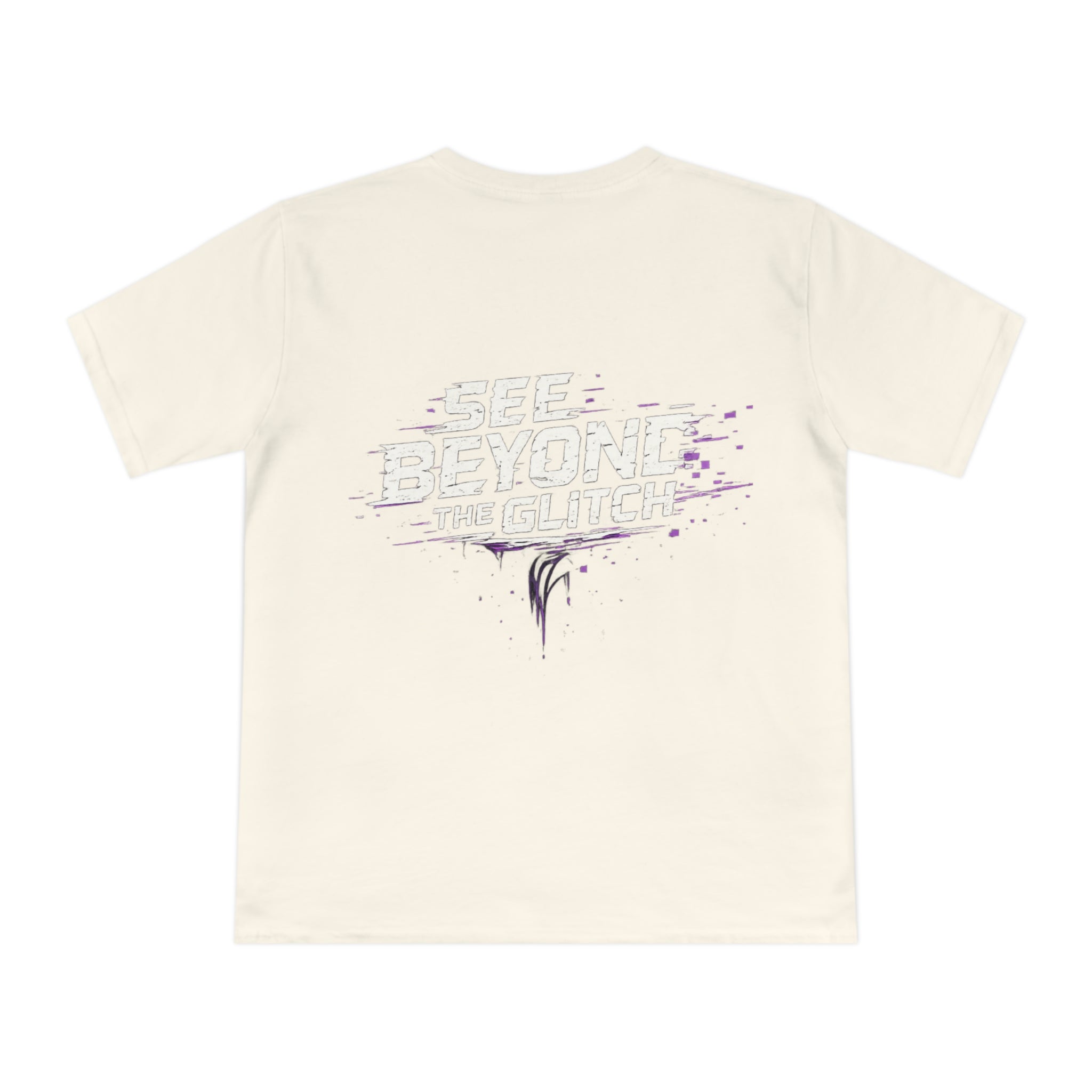 See Beyond The Glitch | Organic Cotton Tee 👁️👑⚡