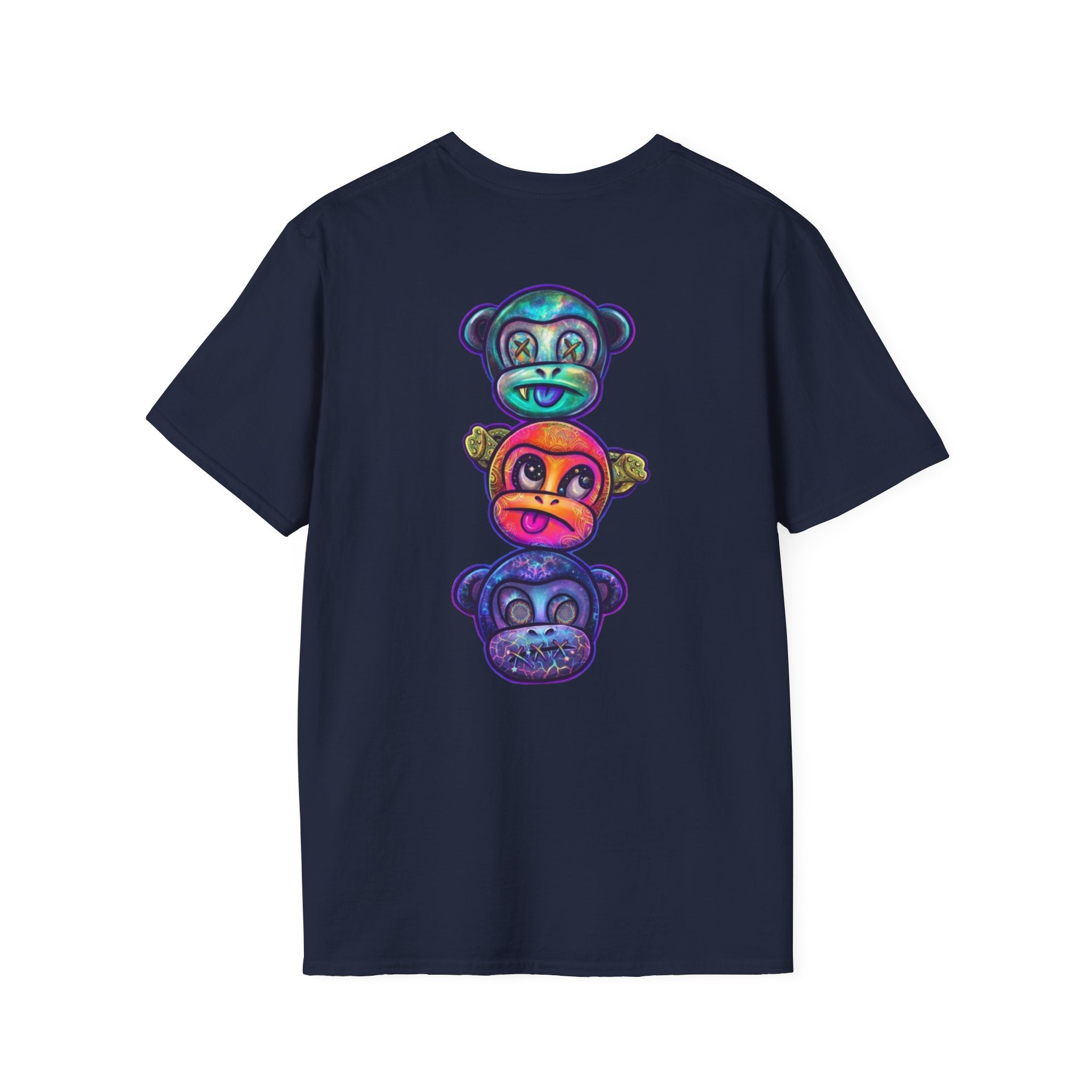 No Evil Graphic Tee – Burning Rose Streetwear T-Shirt