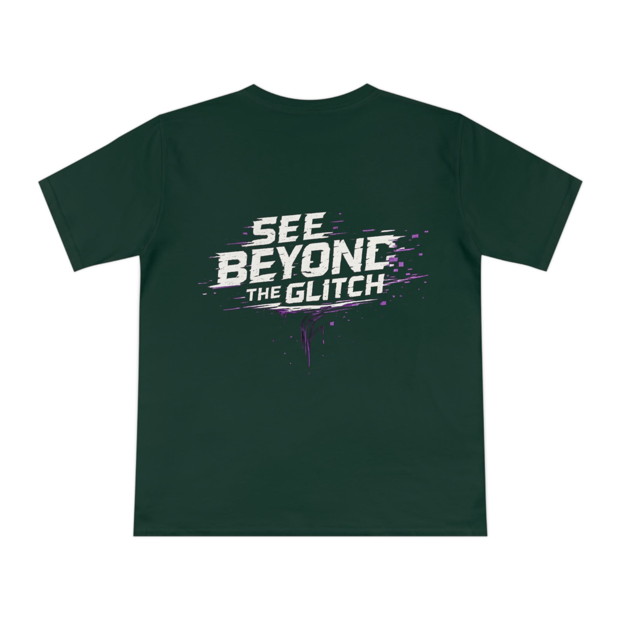 See Beyond The Glitch | Organic Cotton Tee 👁️👑⚡