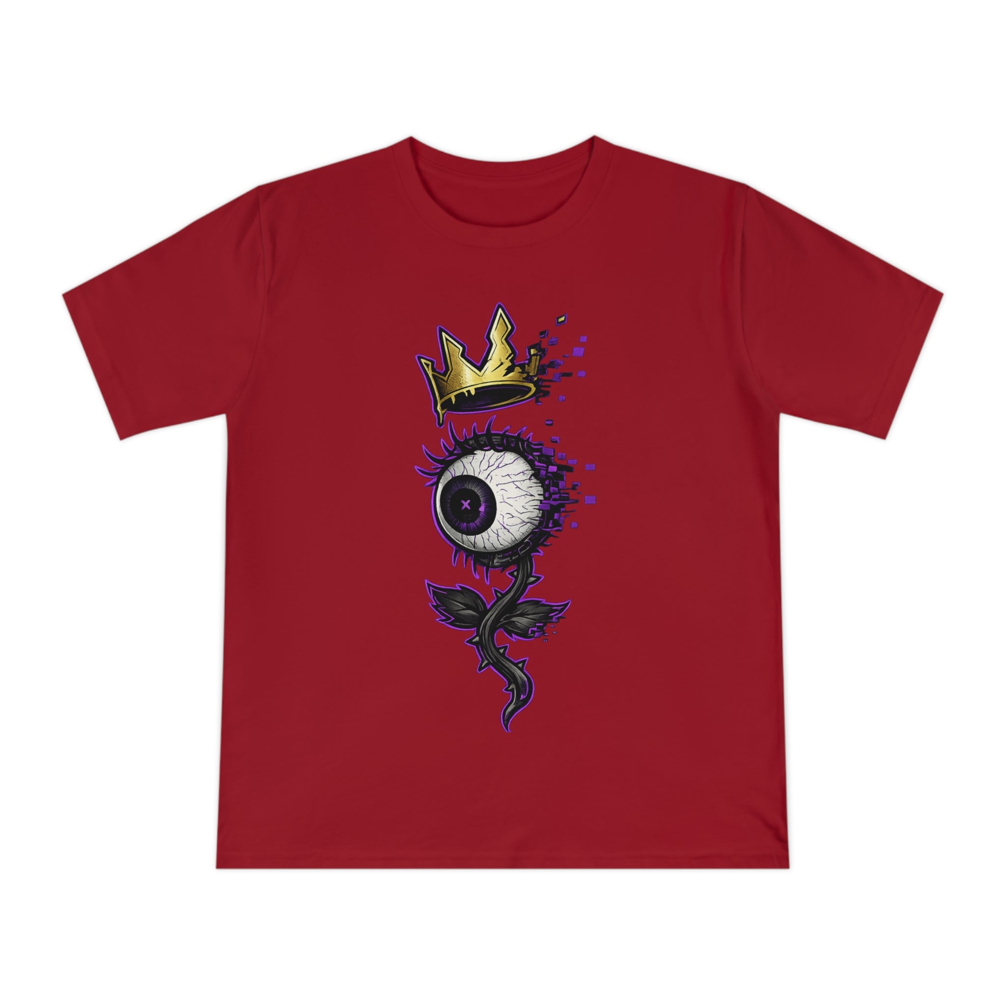 See Beyond The Glitch | Organic Cotton Tee 👁️👑⚡