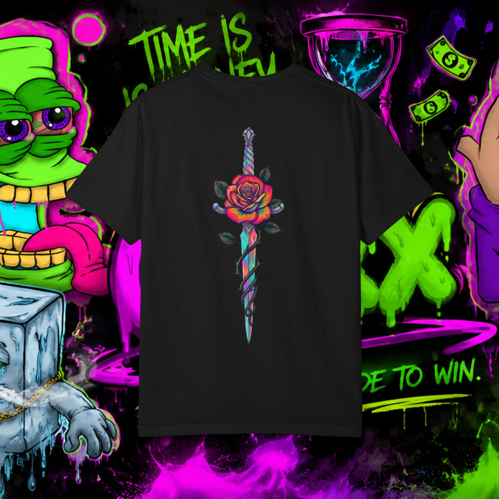 Loyalty Skull T-Shirt — Back Dagger Graphic