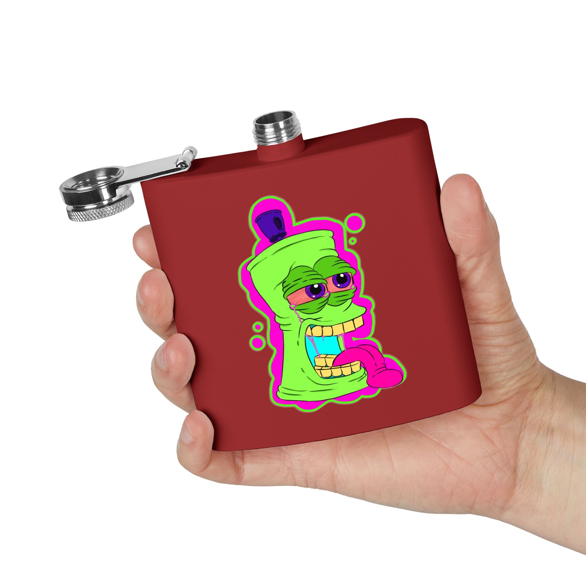 Stainless Steel Flask, 6oz