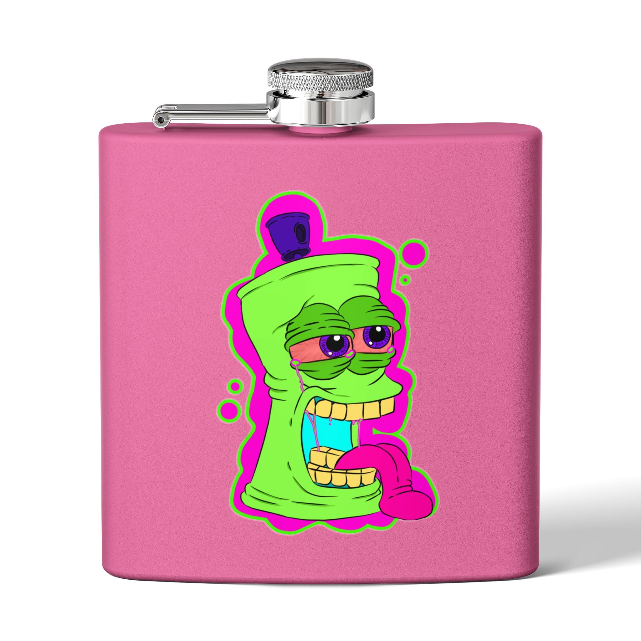 Stainless Steel Flask, 6oz