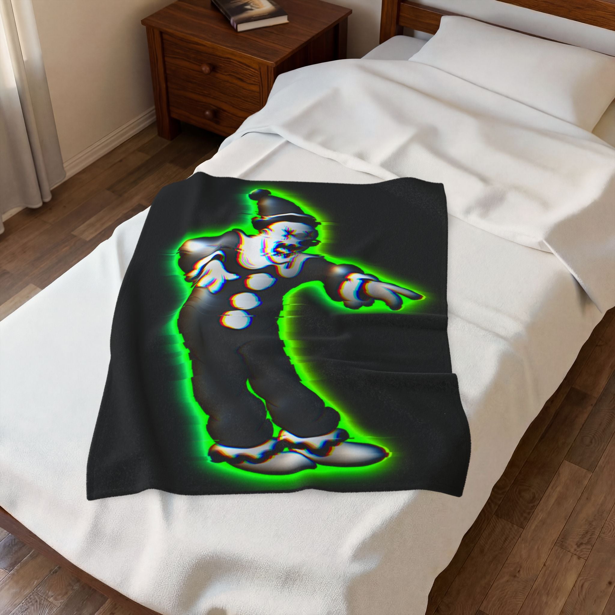 Glitch Velveteen Blanket | Damaged File Edition
