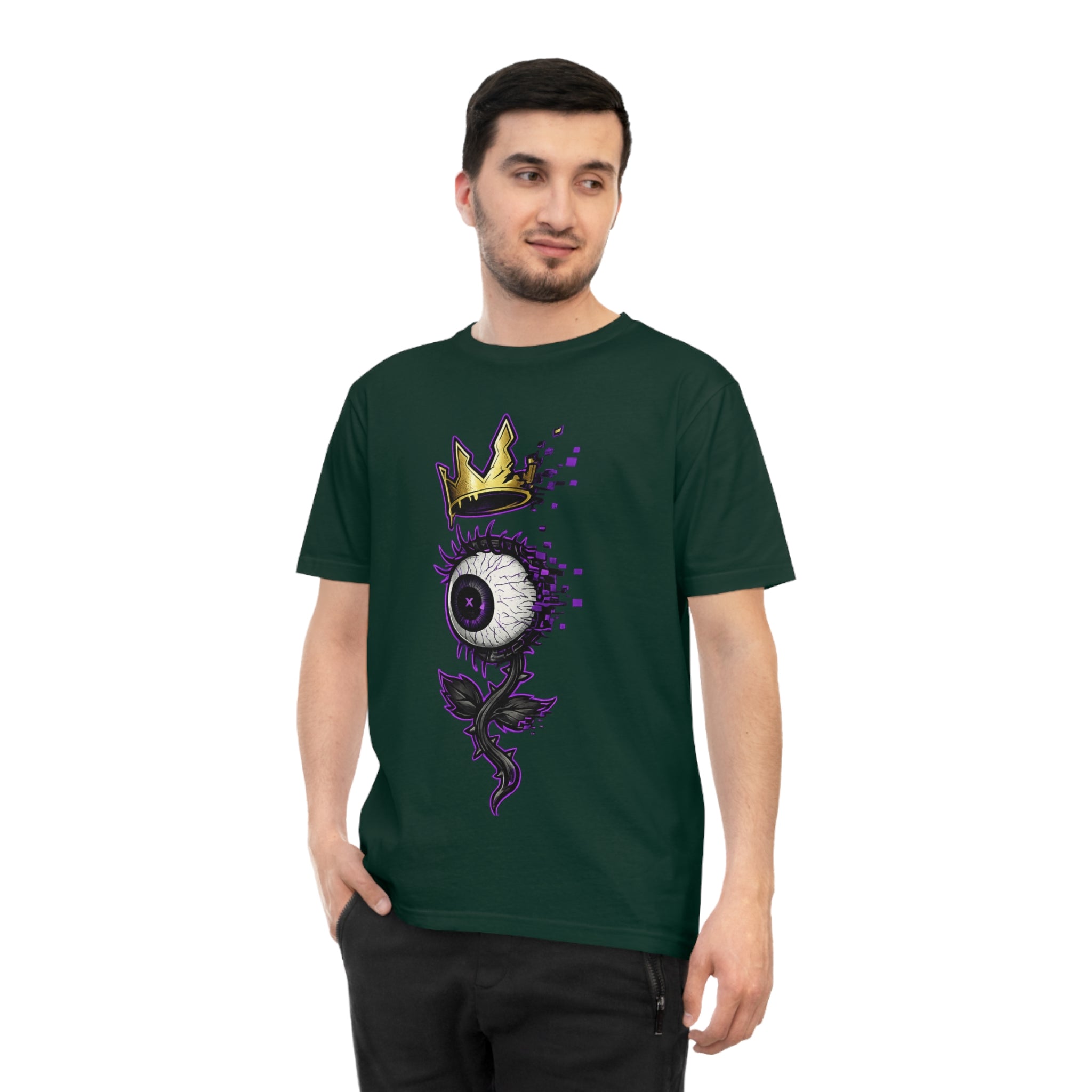 See Beyond The Glitch | Organic Cotton Tee 👁️👑⚡