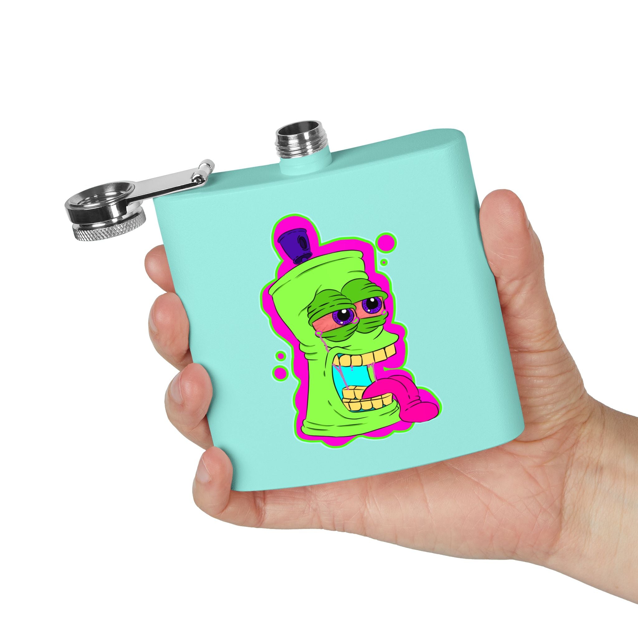 Stainless Steel Flask, 6oz
