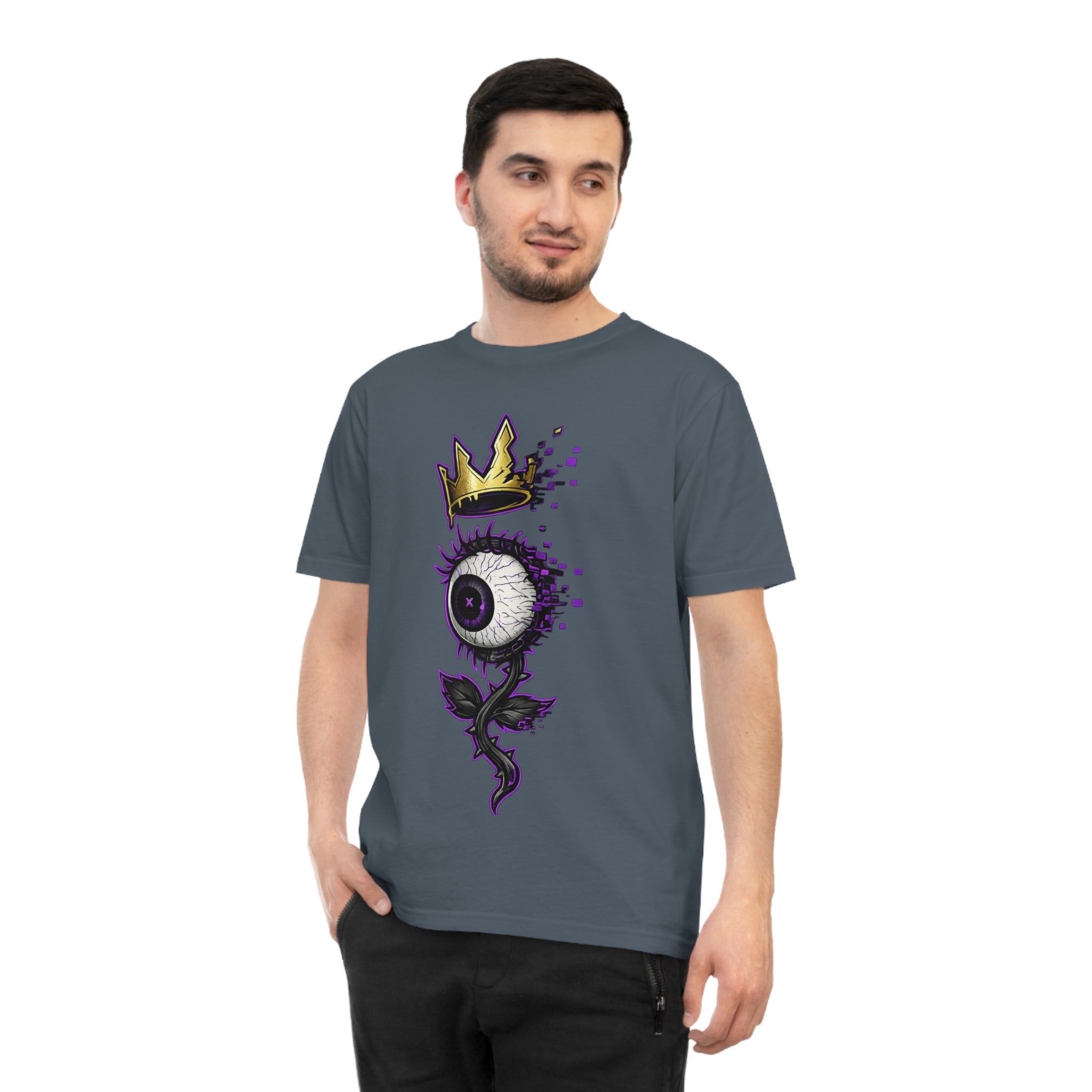 See Beyond The Glitch | Organic Cotton Tee 👁️👑⚡