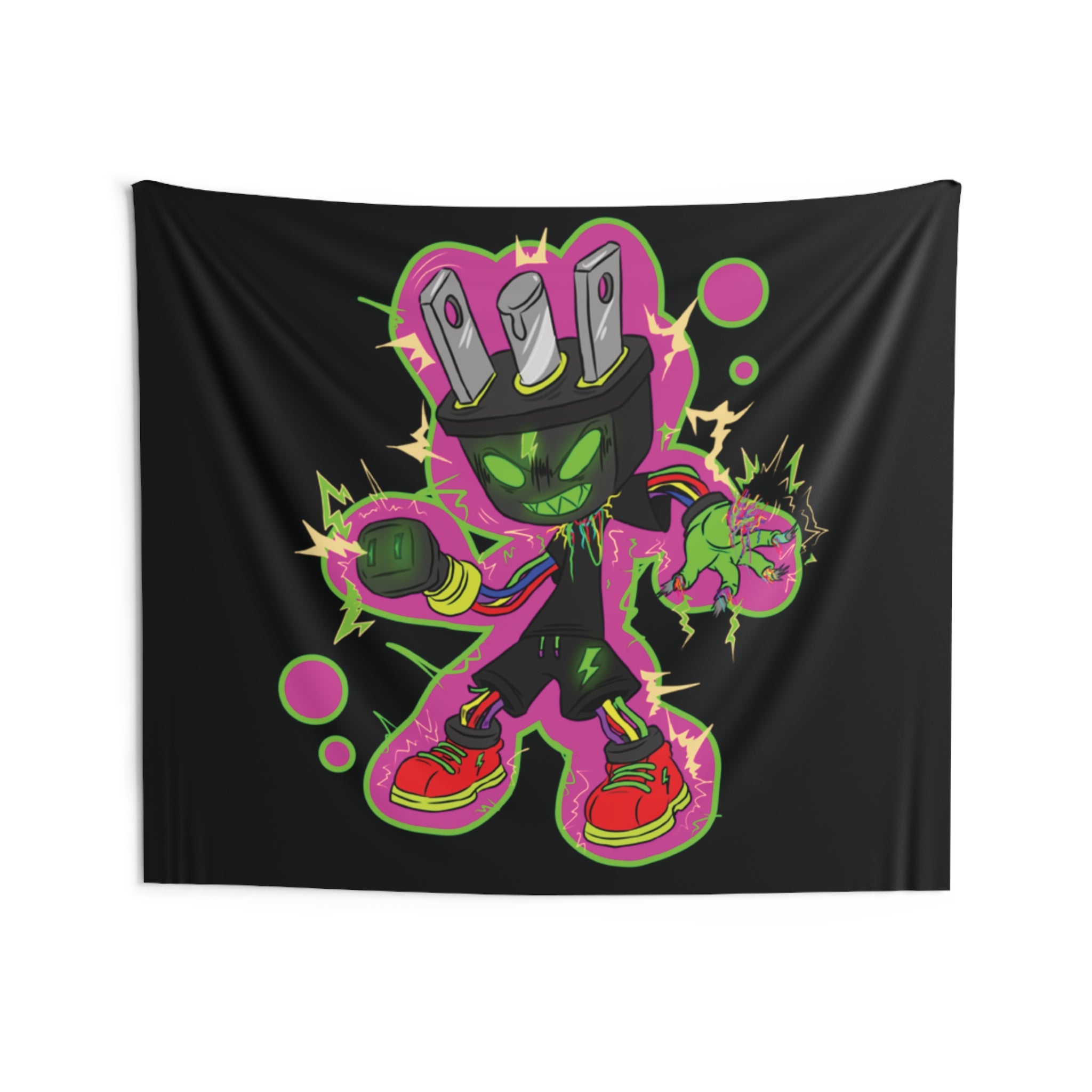 Splat Wall Tapestry | Neon Street Canvas