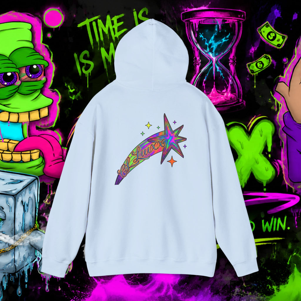 Loyalty Skull Hoodie — CL LUXX Shooting Star Back Graphic