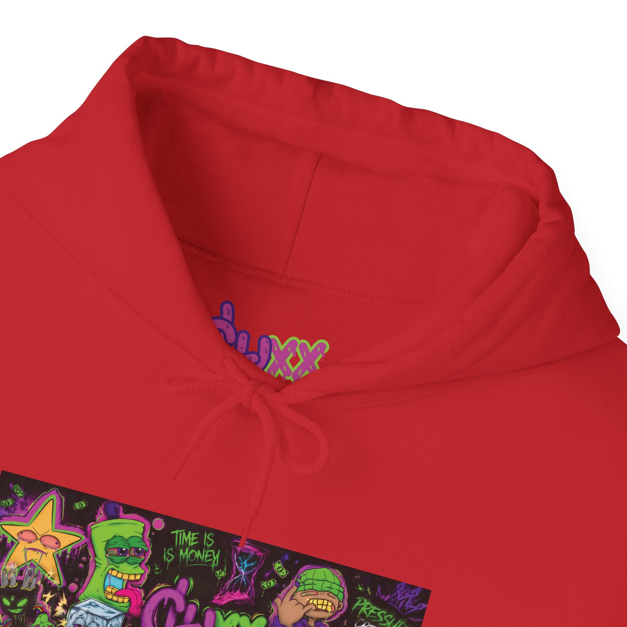 CL LUXX See Beyond The Glitch Graphic Streetwear Hoodie