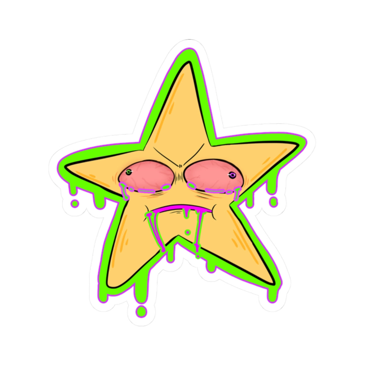 Benny The Star Sticker