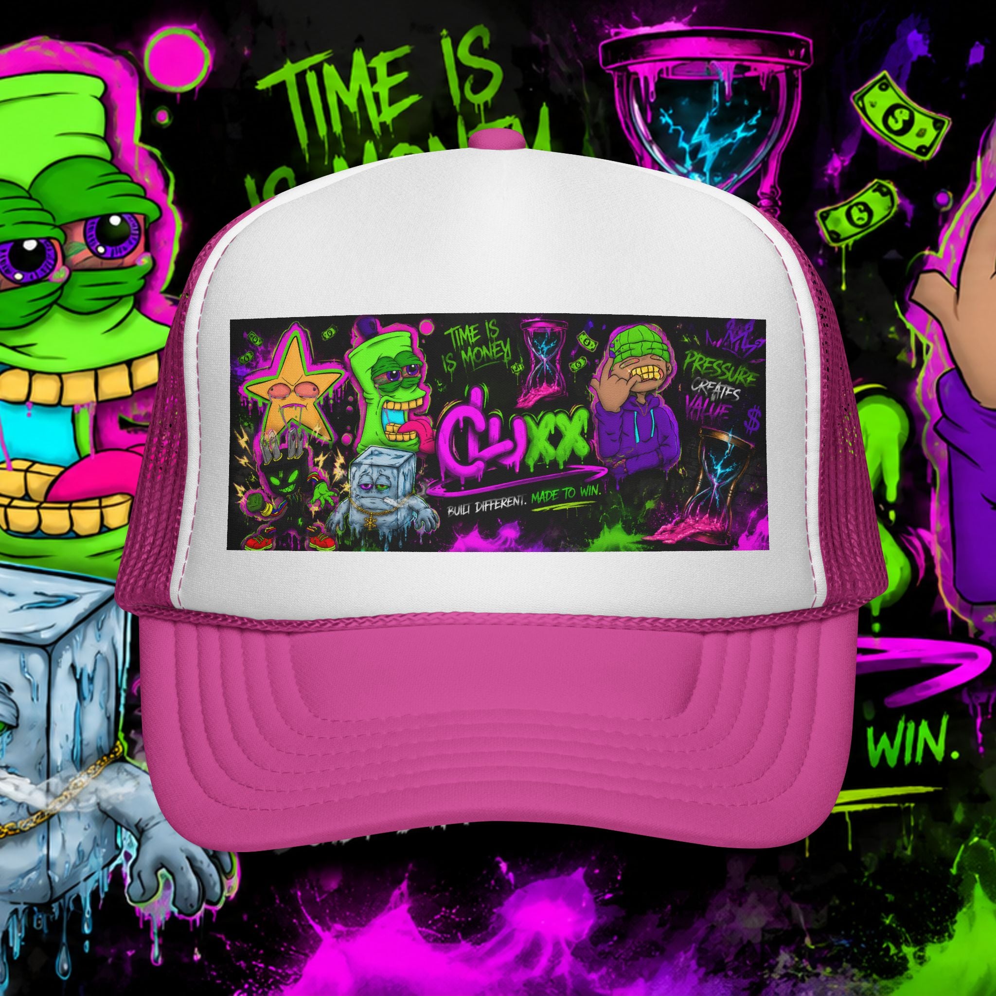 CL LUXX Universe Trucker Cap | Built Different. Made To Win.