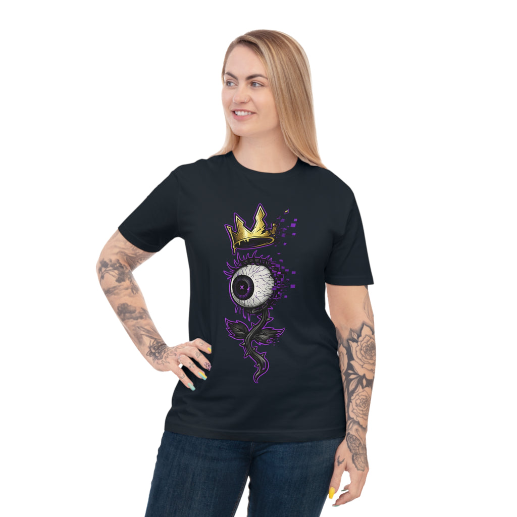 See Beyond The Glitch | Organic Cotton Tee 👁️👑⚡