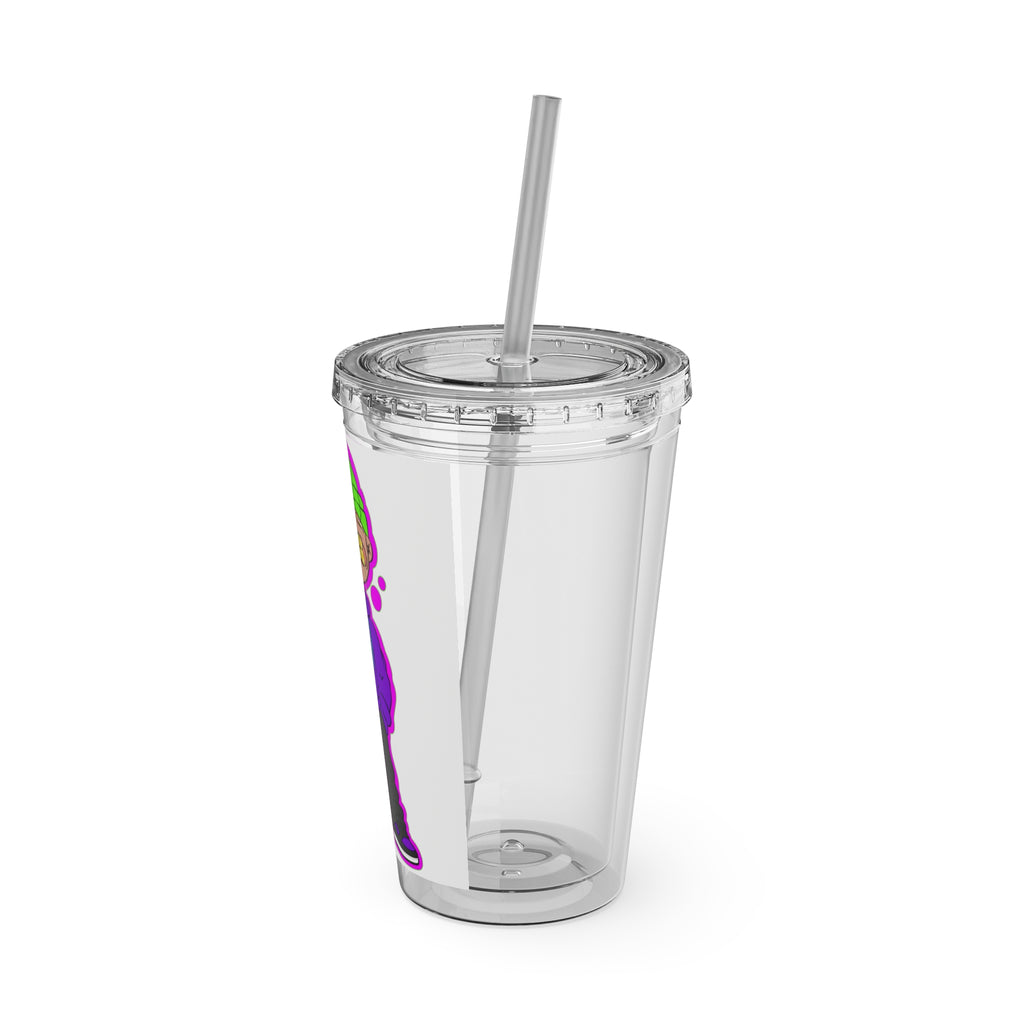 Sunsplash Tumbler with Straw, 16oz