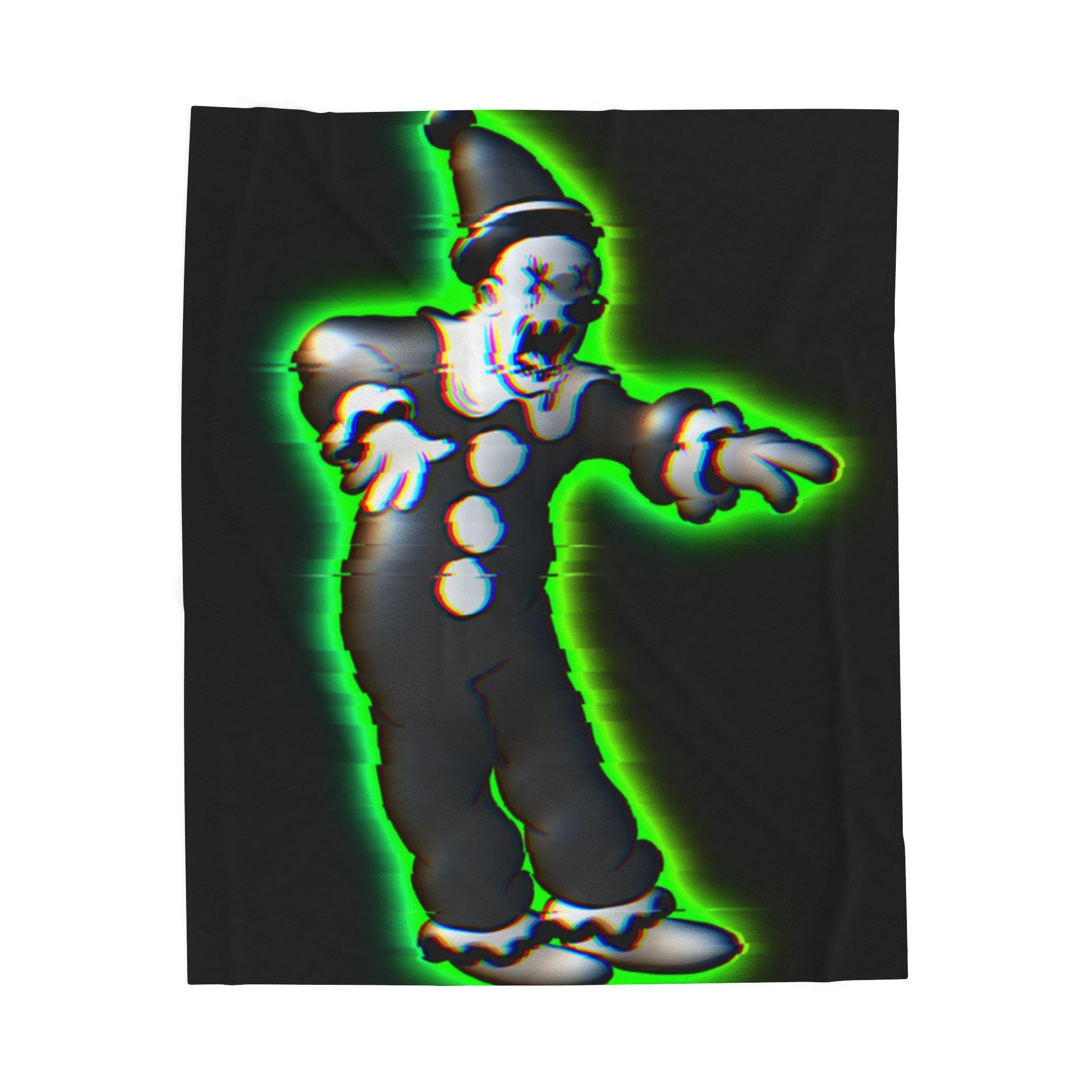 Glitch Velveteen Blanket | Damaged File Edition