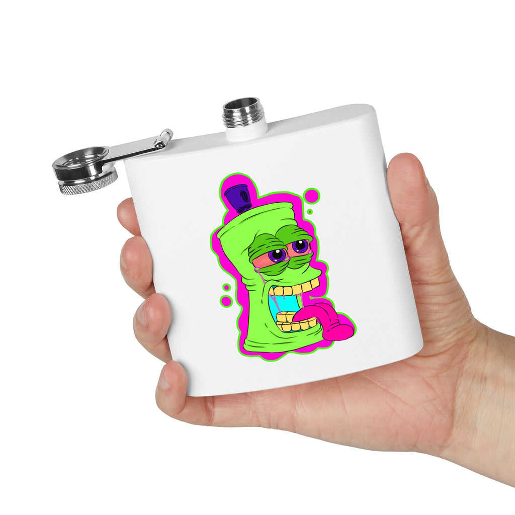 Stainless Steel Flask, 6oz