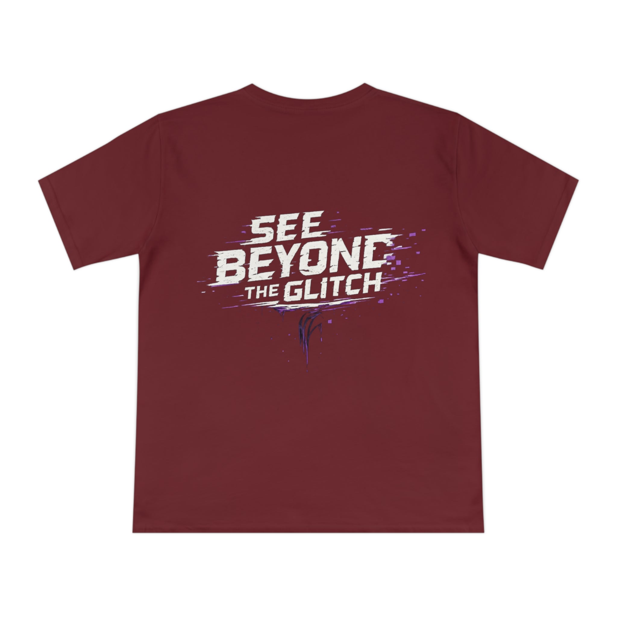 See Beyond The Glitch | Organic Cotton Tee 👁️👑⚡