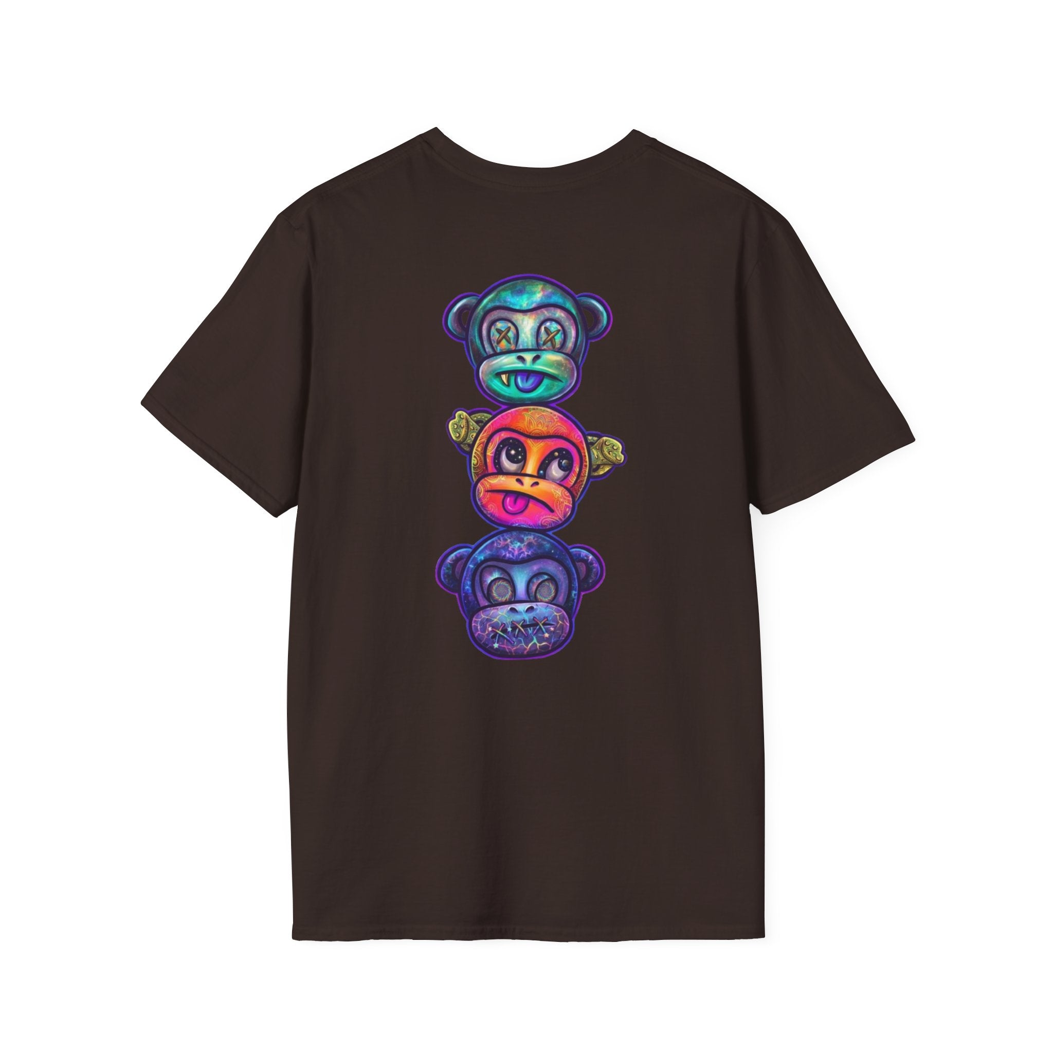 No Evil Graphic Tee – Burning Rose Streetwear T-Shirt