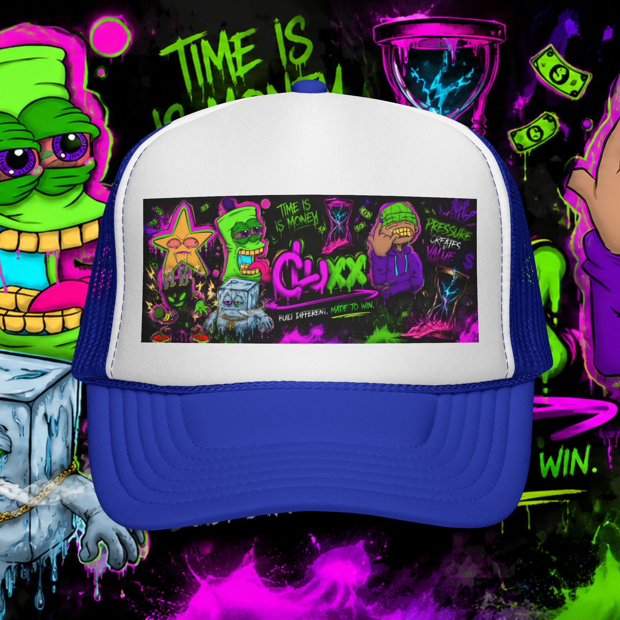 CL LUXX Universe Trucker Cap | Built Different. Made To Win.