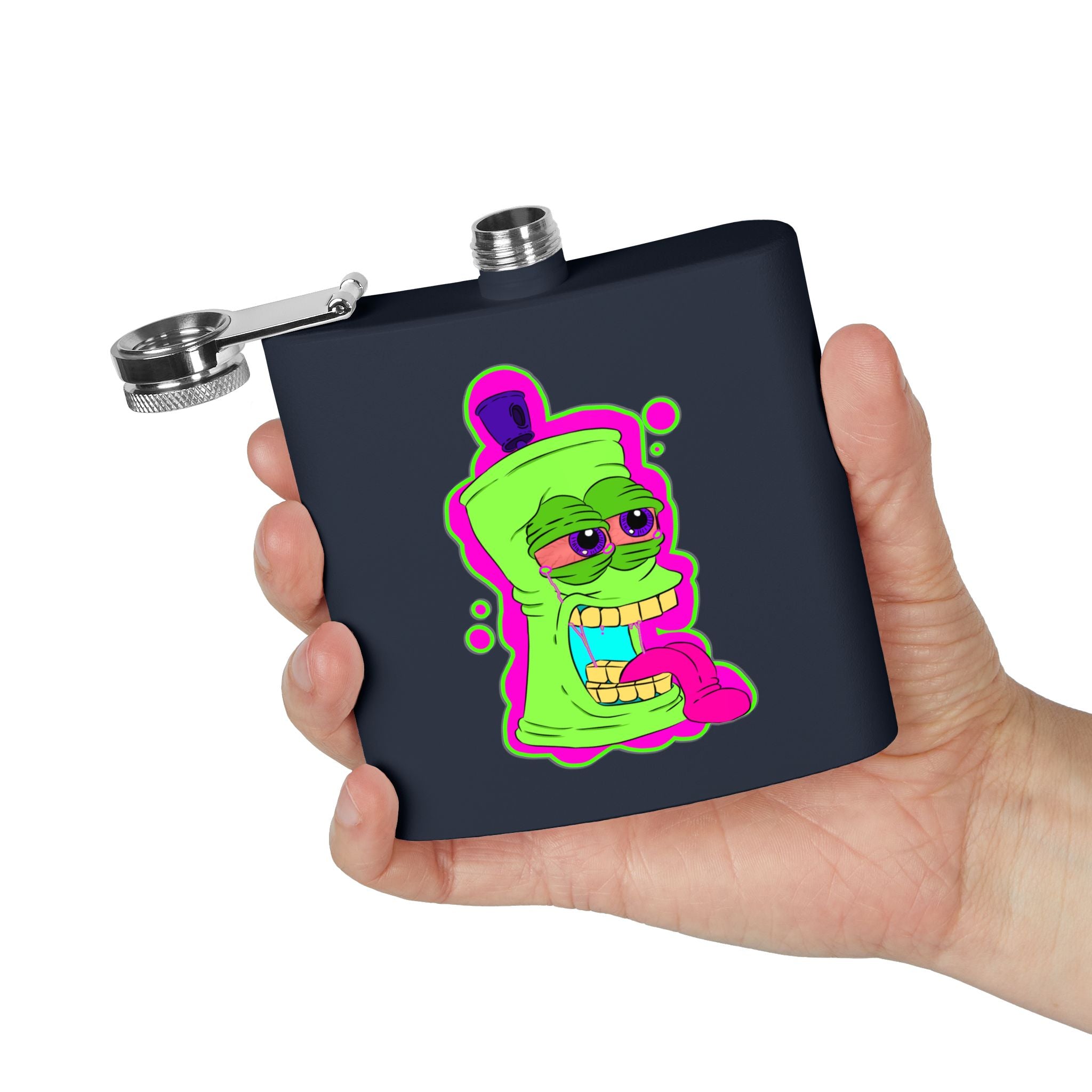 Stainless Steel Flask, 6oz