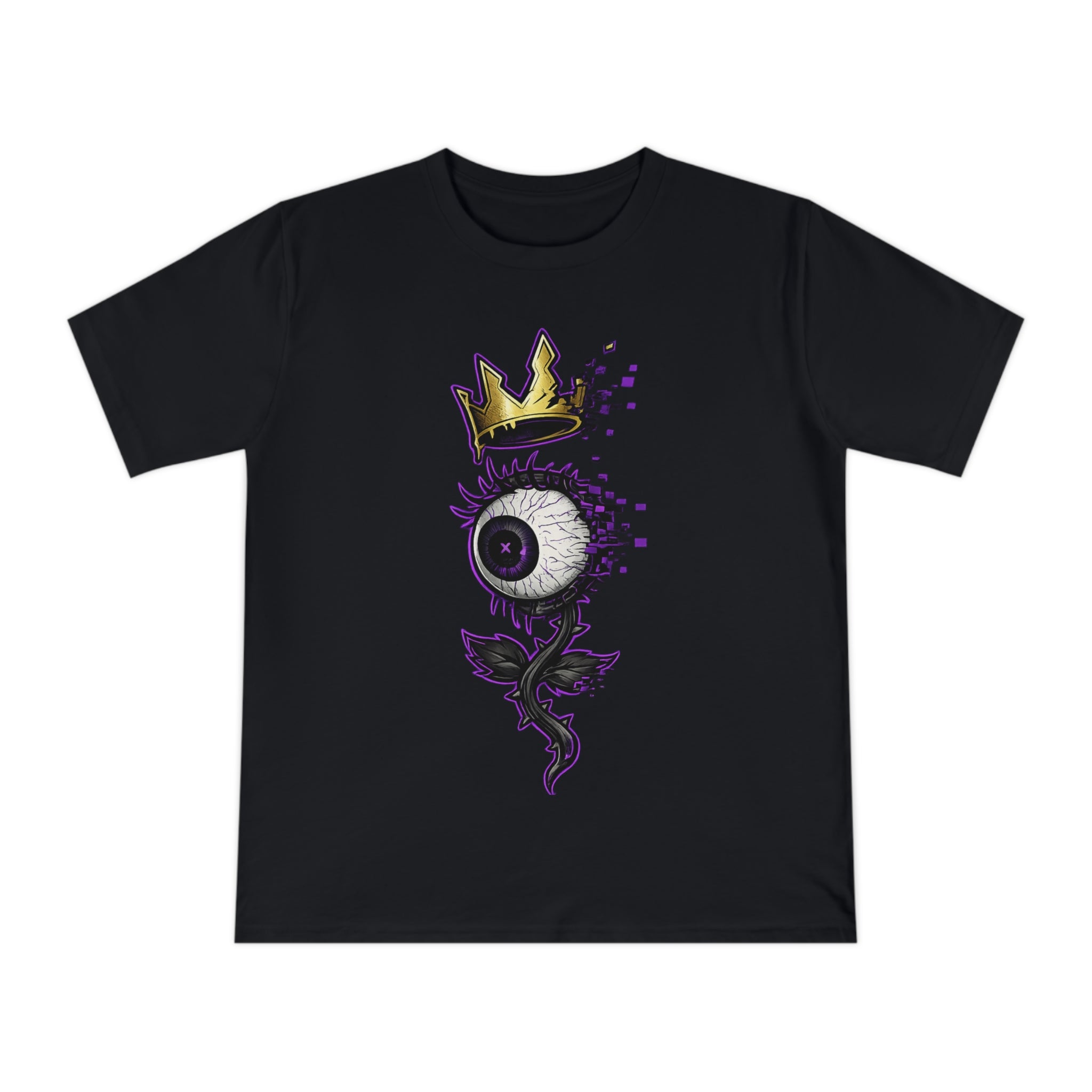 See Beyond The Glitch | Organic Cotton Tee 👁️👑⚡