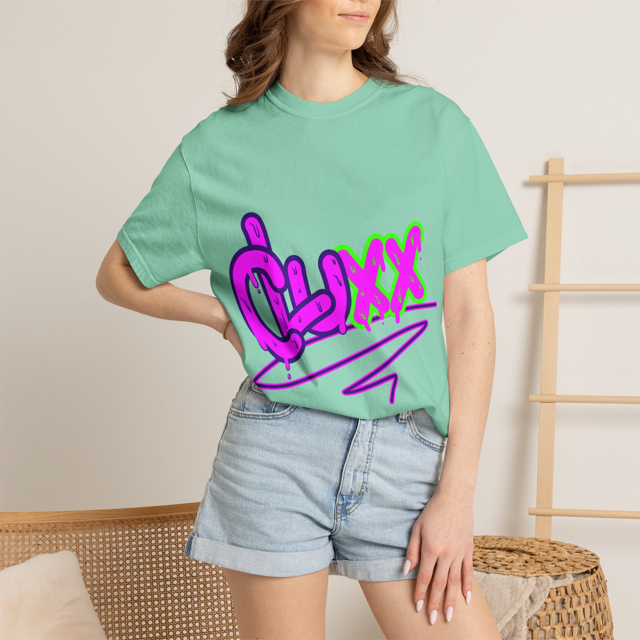 Grillz Logo Tee | Neon Tag Edition