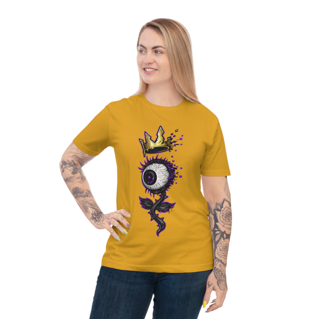See Beyond The Glitch | Organic Cotton Tee 👁️👑⚡