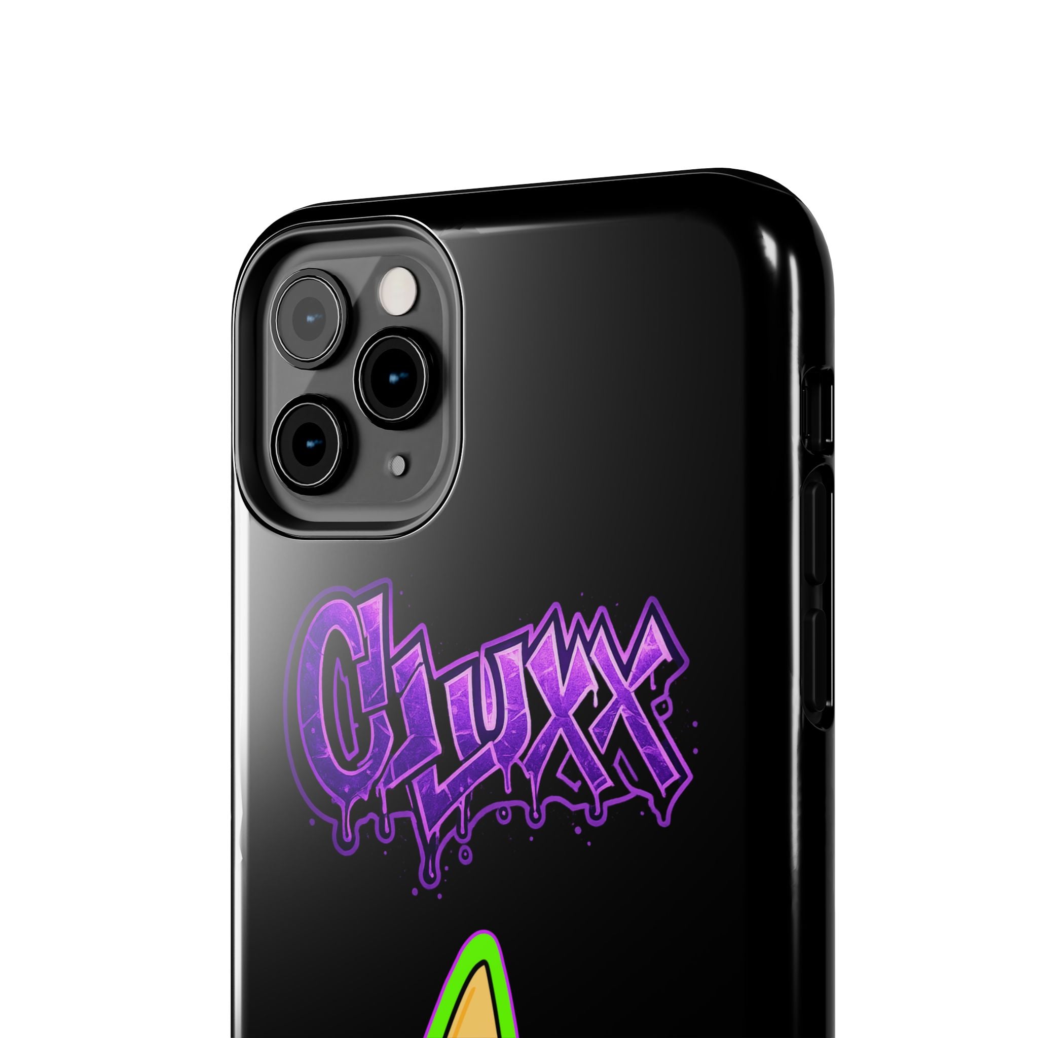 Benny The Star & CLUXX Phone Case,  Black Graphic Phone Case.