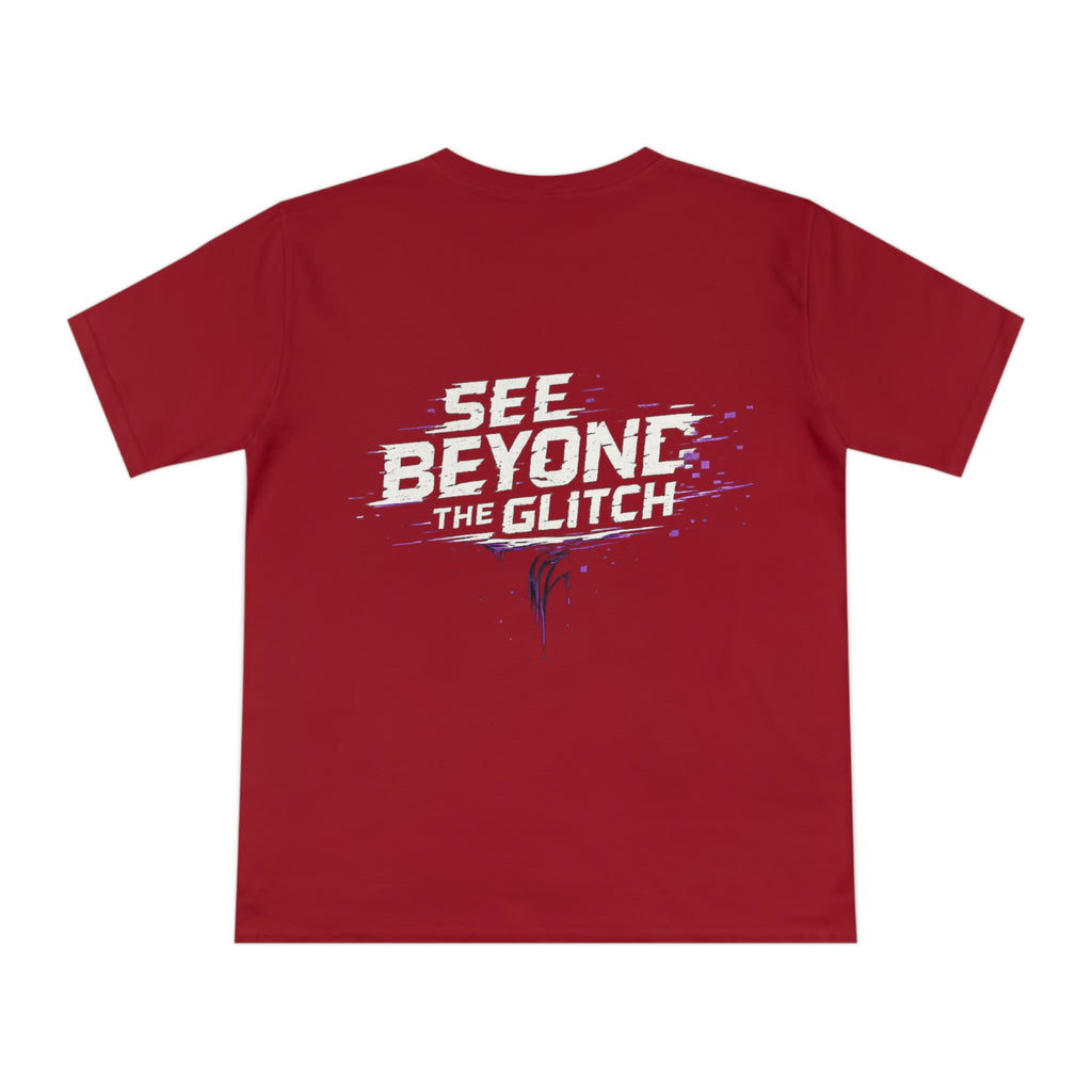 See Beyond The Glitch | Organic Cotton Tee 👁️👑⚡