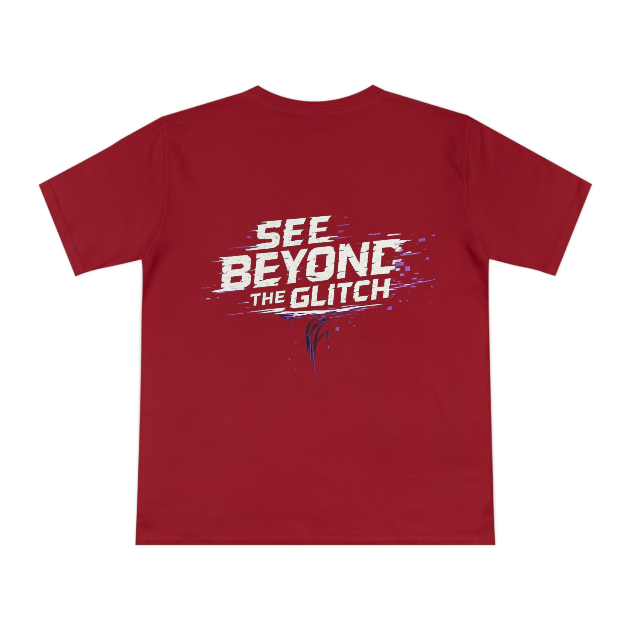 See Beyond The Glitch | Organic Cotton Tee 👁️👑⚡
