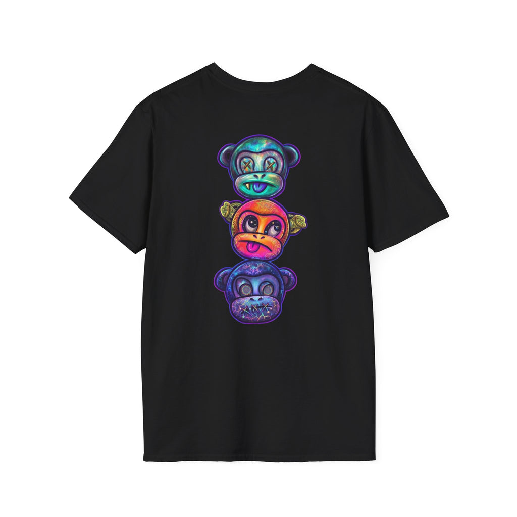 No Evil Graphic Tee – Burning Rose Streetwear T-Shirt