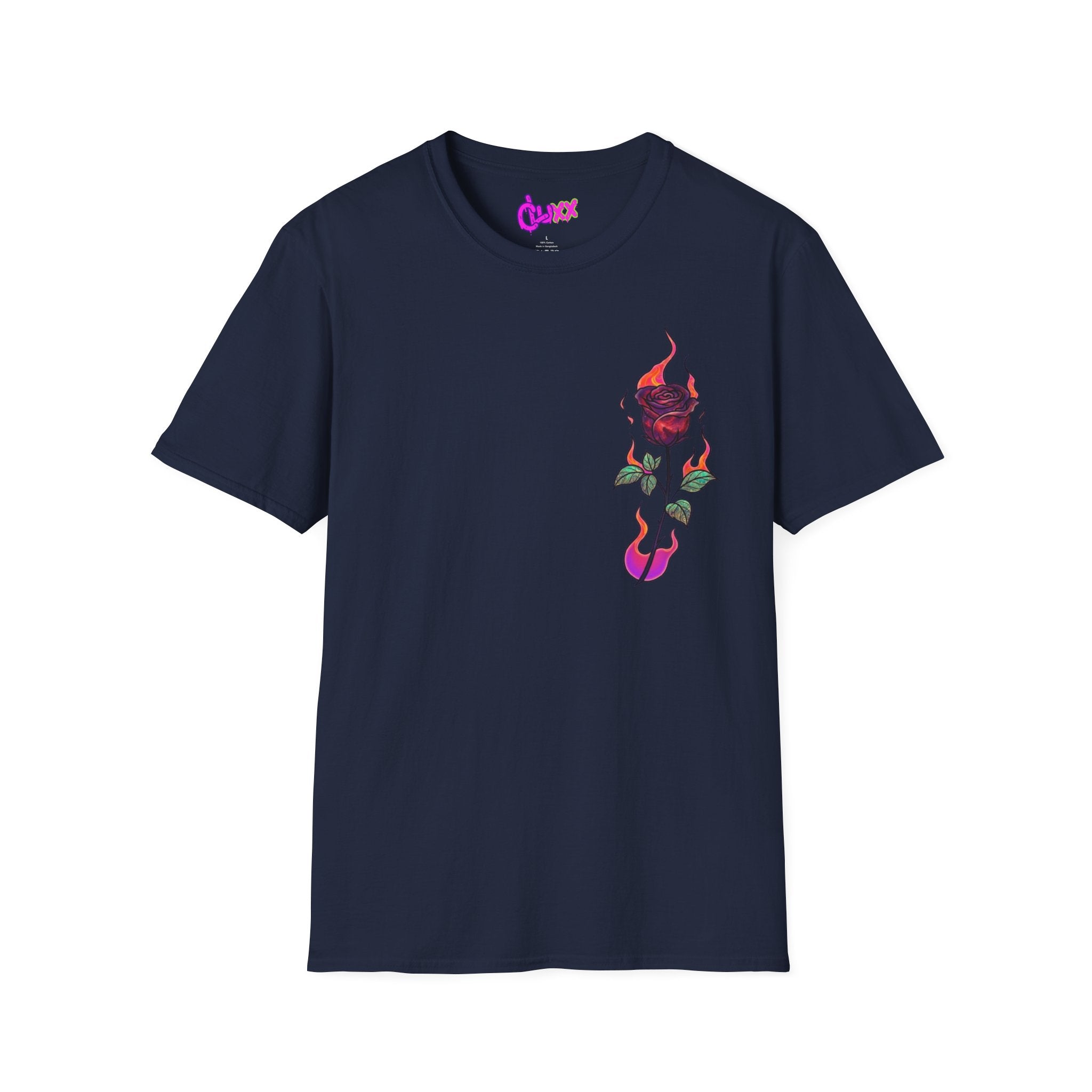 No Evil Graphic Tee – Burning Rose Streetwear T-Shirt