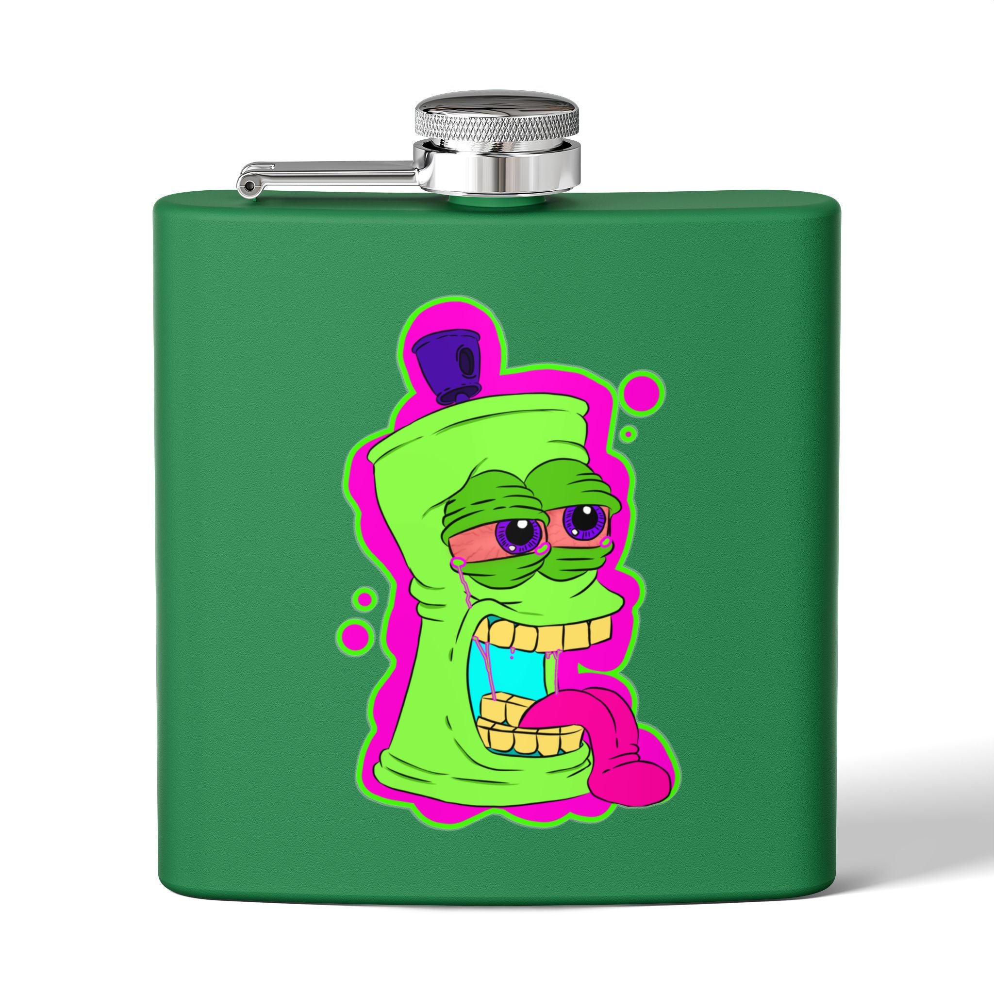 Stainless Steel Flask, 6oz