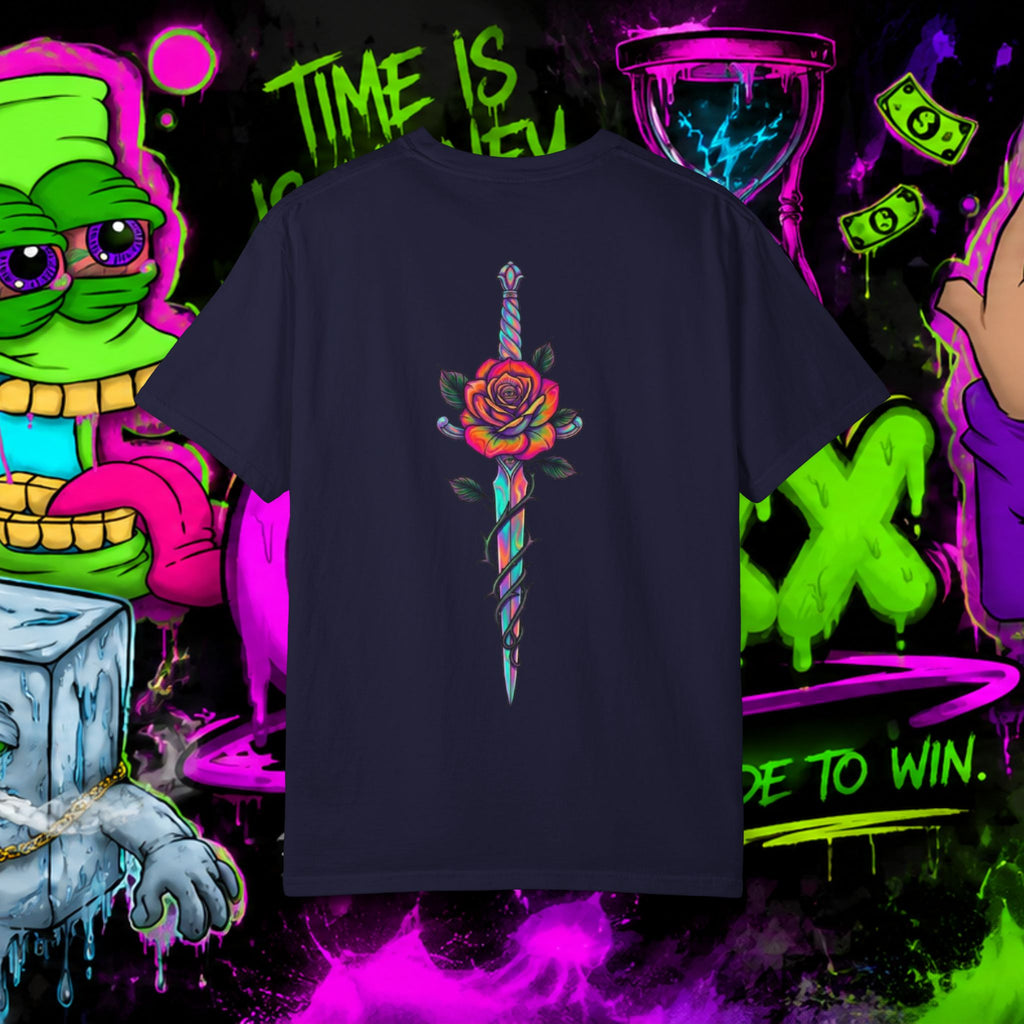 Loyalty Skull T-Shirt — Back Dagger Graphic
