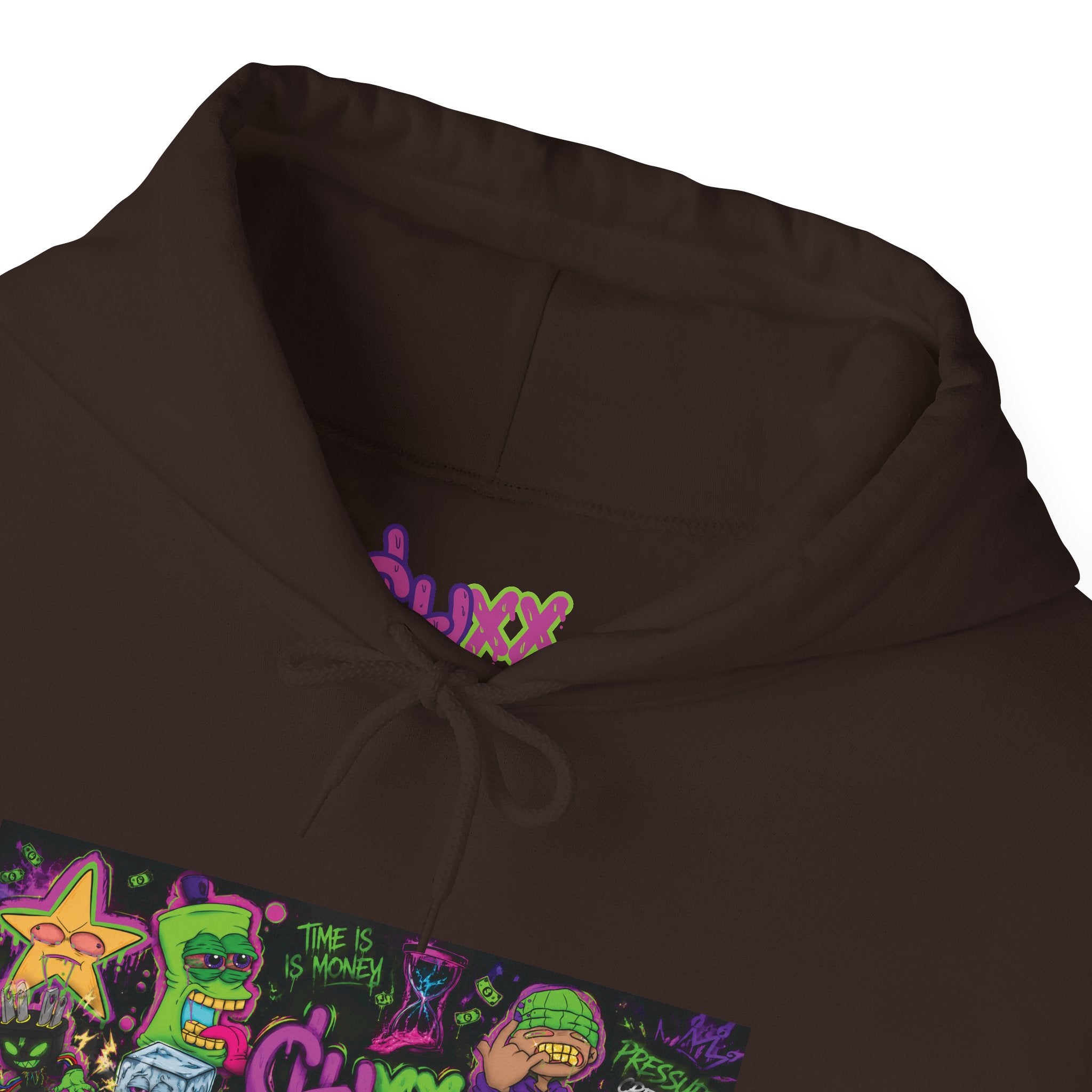 CL LUXX See Beyond The Glitch Graphic Streetwear Hoodie