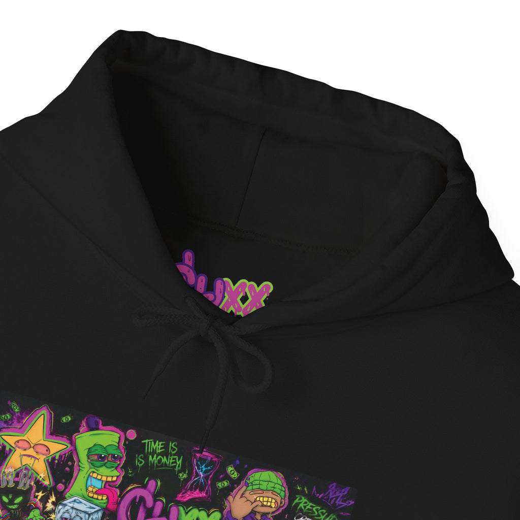 CL LUXX See Beyond The Glitch Graphic Streetwear Hoodie