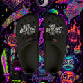 See Beyond the Glitch EVA Foam Clogs | CL LUXX Graphic Comfort Shoes